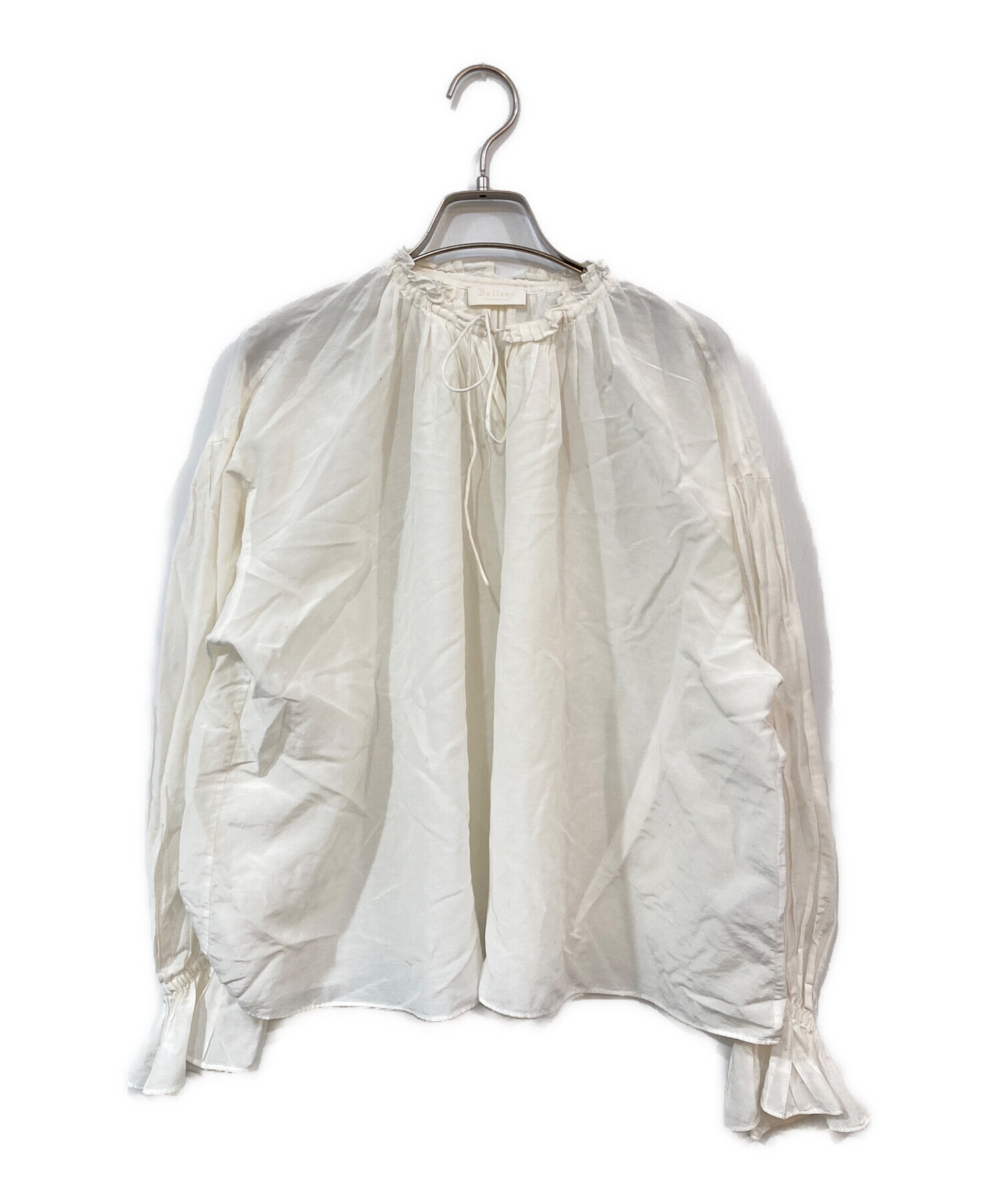 中古・古着通販】BALLSEY (ボールジィ) シルクコットン ネックギャザー 