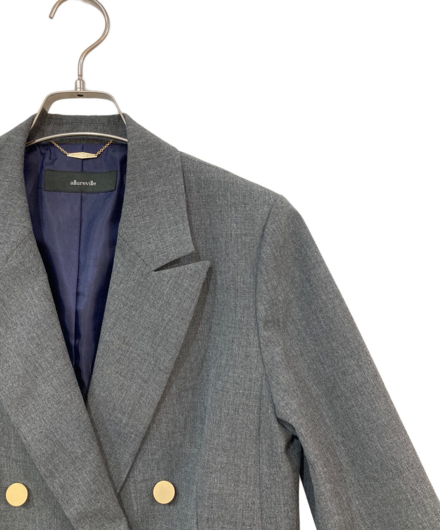 中古・古着通販】allureville (アルアバイル) リオペルダブルブレスト