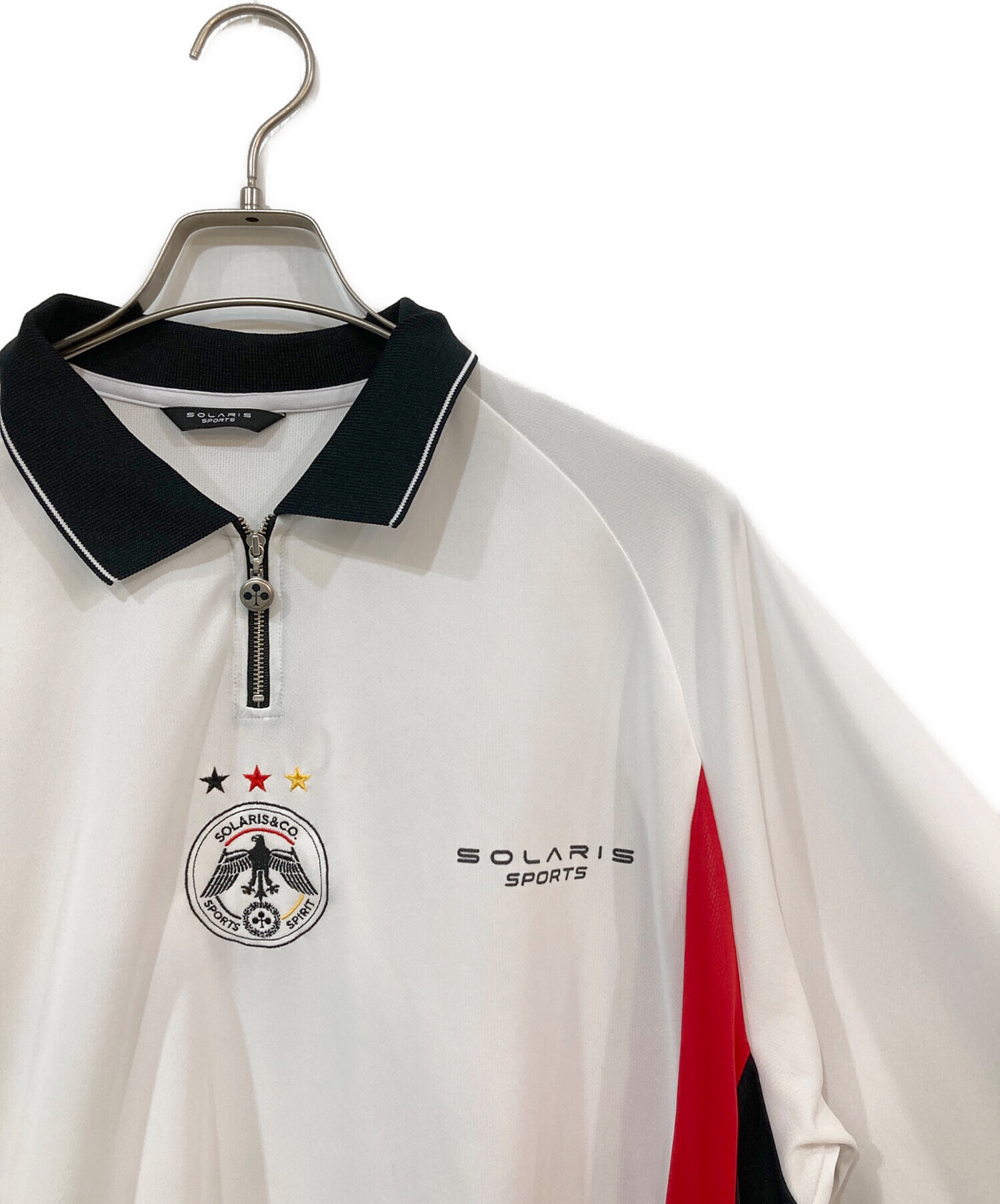 中古・古着通販】SOLARIS (ソラリス) ゲームシャツ ホワイト サイズ
