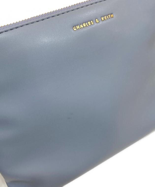 CHARLES &amp; KEITH 2WAY パドロックバッグ Sand 未使用 CHARLES & KEITH◇Duo チェーンハンドル 2WAY バックパック