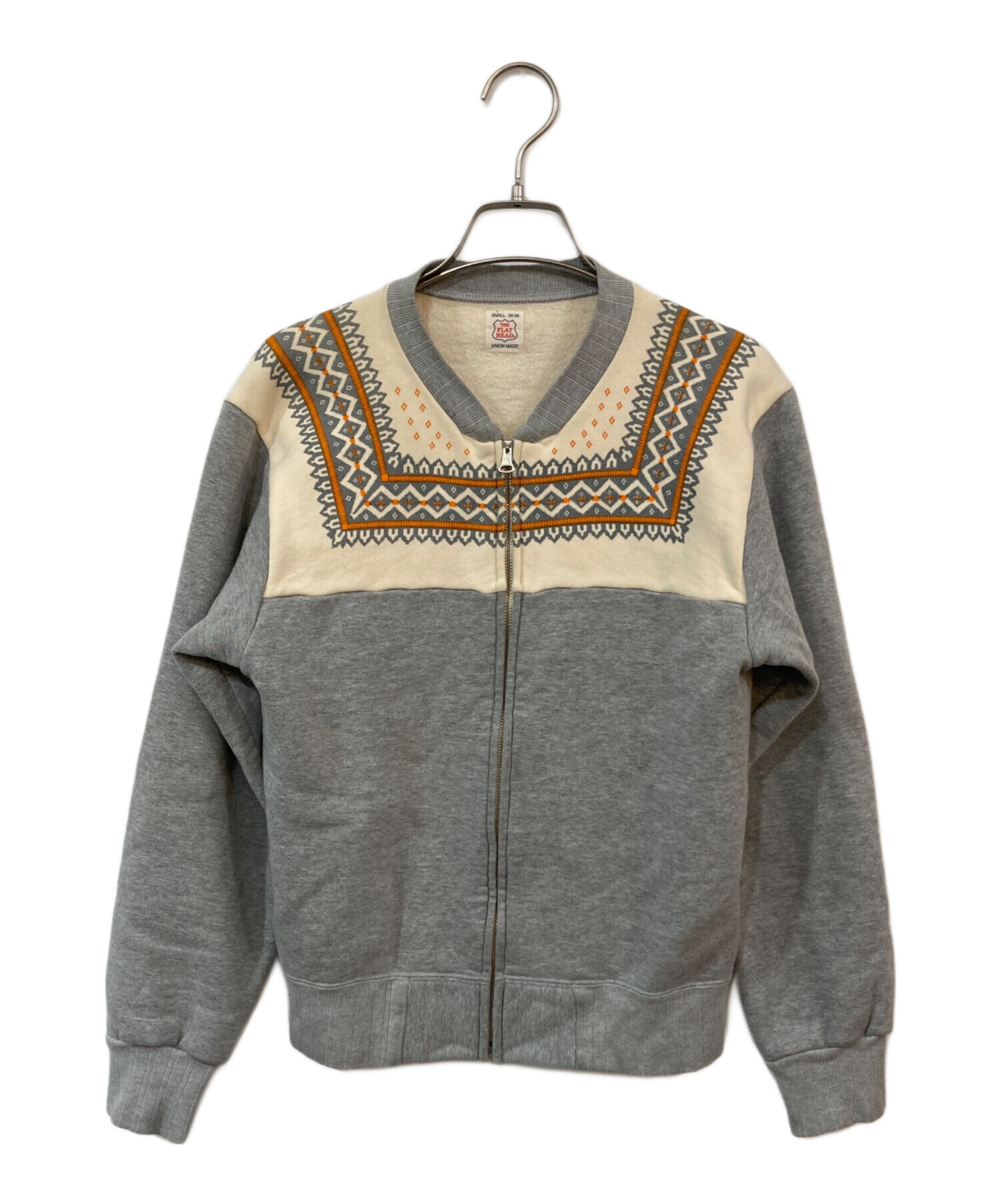 中古・古着通販】THE FLAT HEAD (ザ・フラットヘッド) 雪柄フルジップ