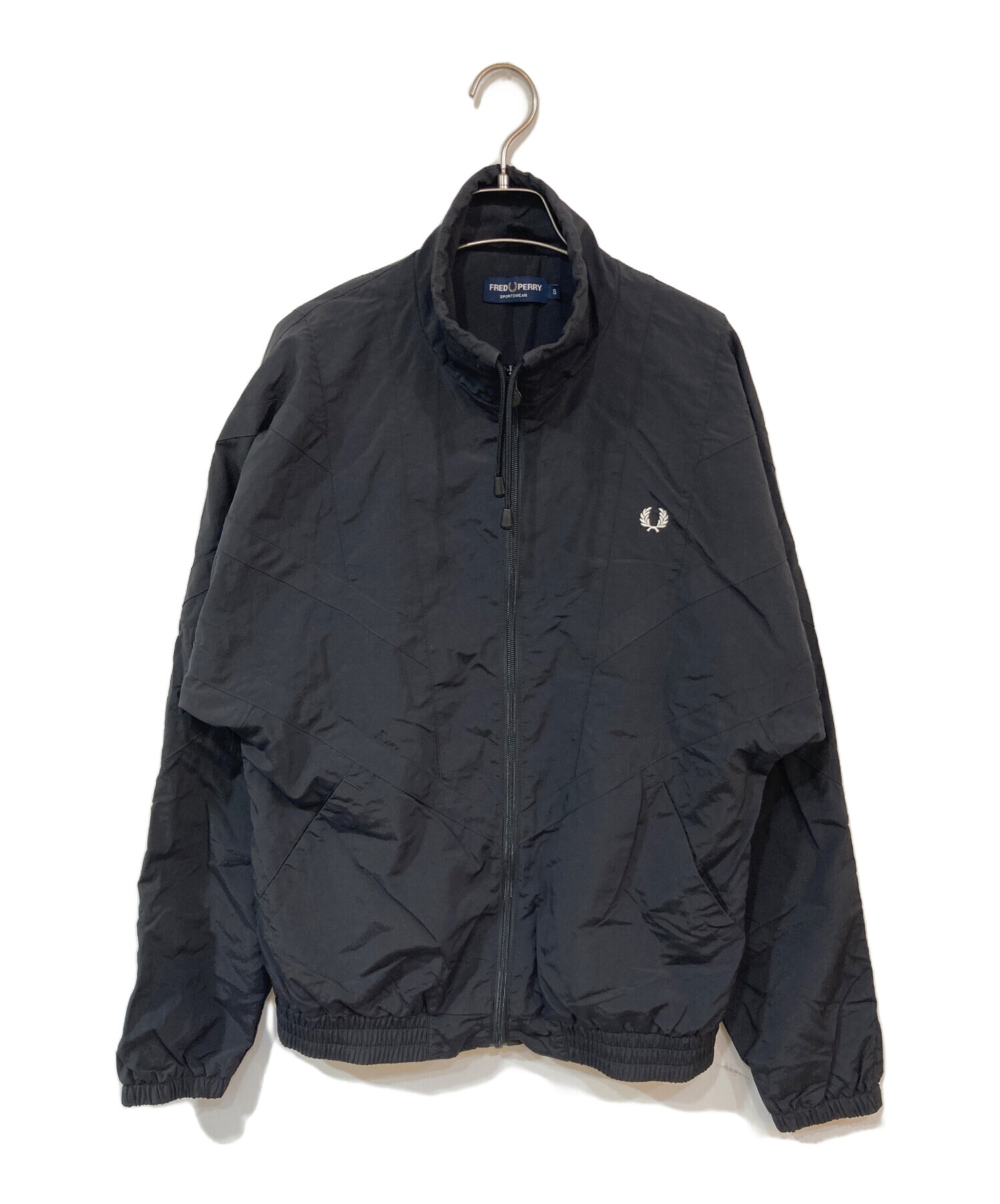 Fred Perry ブラック ジャケット　定価17,600円 中古・古着通販】FRED PERRY (フレッドペリー) シェルジャケット