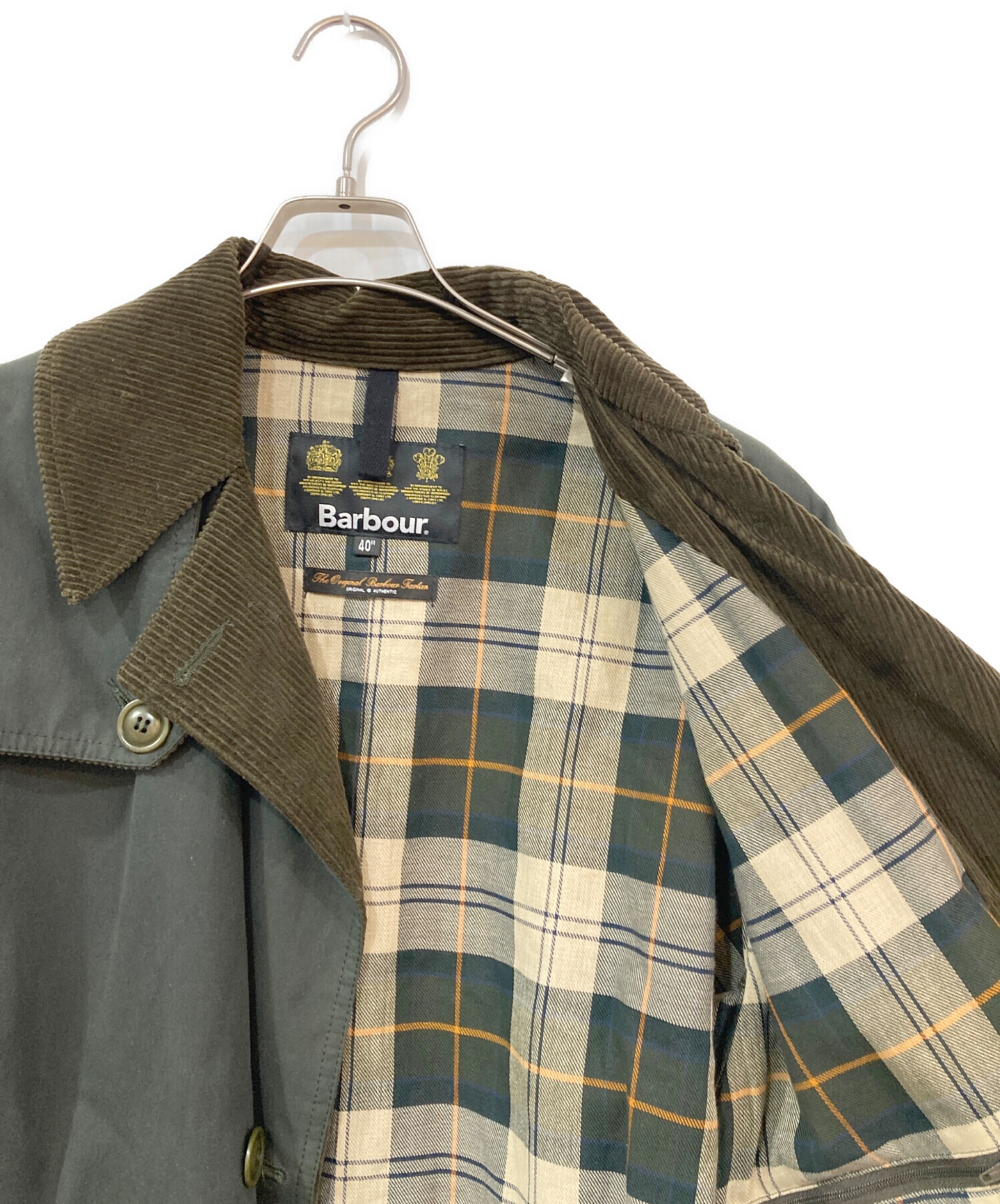 中古・古着通販】Barbour (バブアー) WHITLEY WAX TRENCH COAT