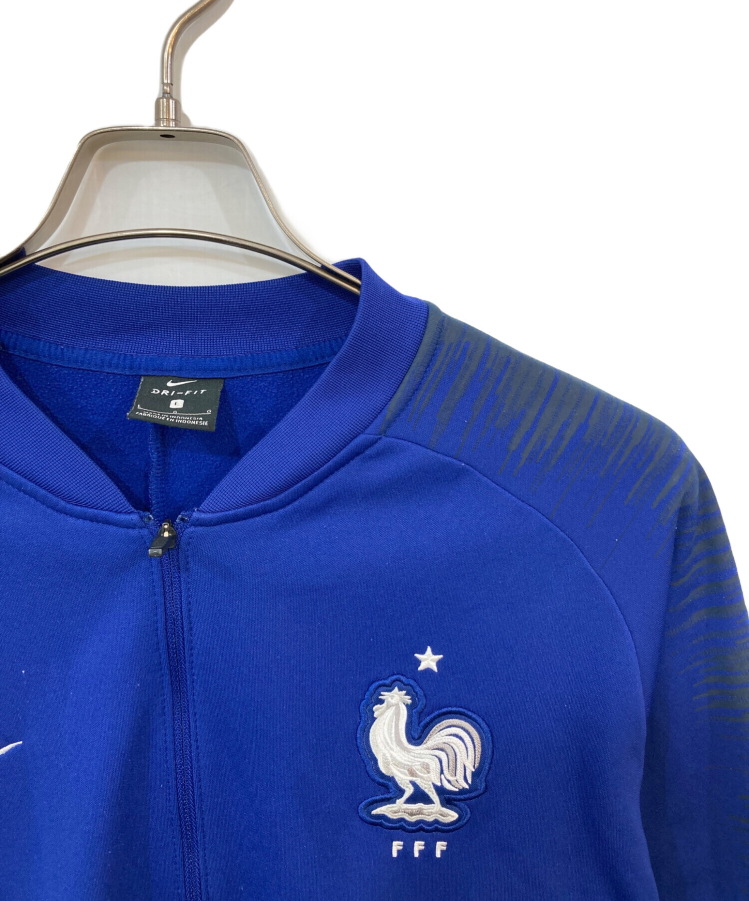 中古・古着通販】NIKE (ナイキ) France Anthem Jacket ブルー サイズ