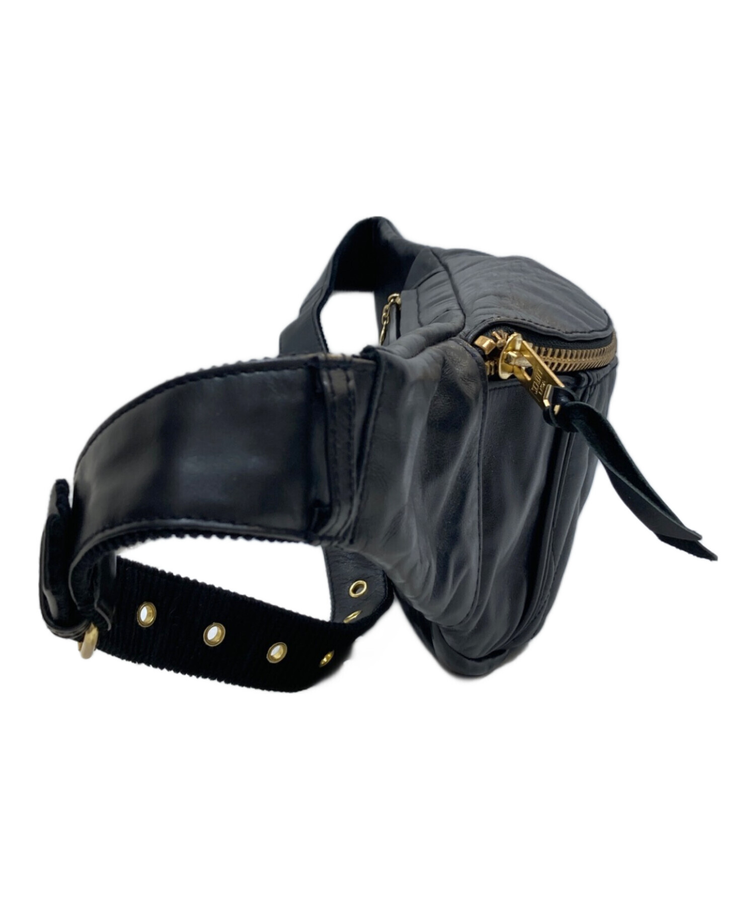 美品　SCHOTT PADDED BODY BAG メンズ　定価39,600円 Schott N.Y.C（ショット） ボディバッグ Schott パデッド ( Padded