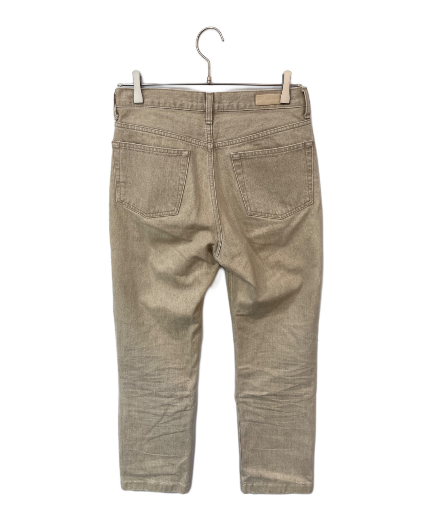 中古・古着通販】THE SHISHIKUI (シシクイ) デニムパンツ ベージュ