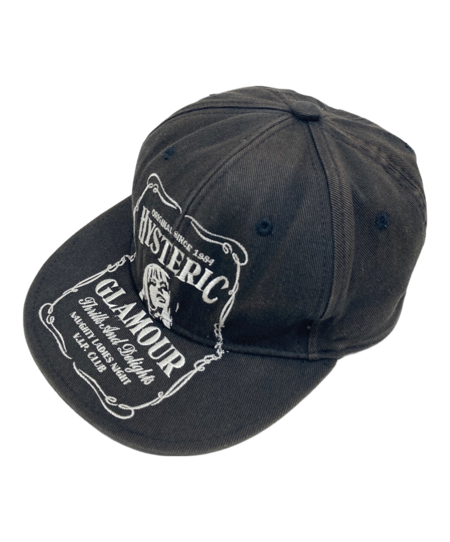 HYSTERIC GLAMOUR ブラック 帽子 フリー 中古・古着通販】Hysteric Glamour (ヒステリックグラマー) キャップ