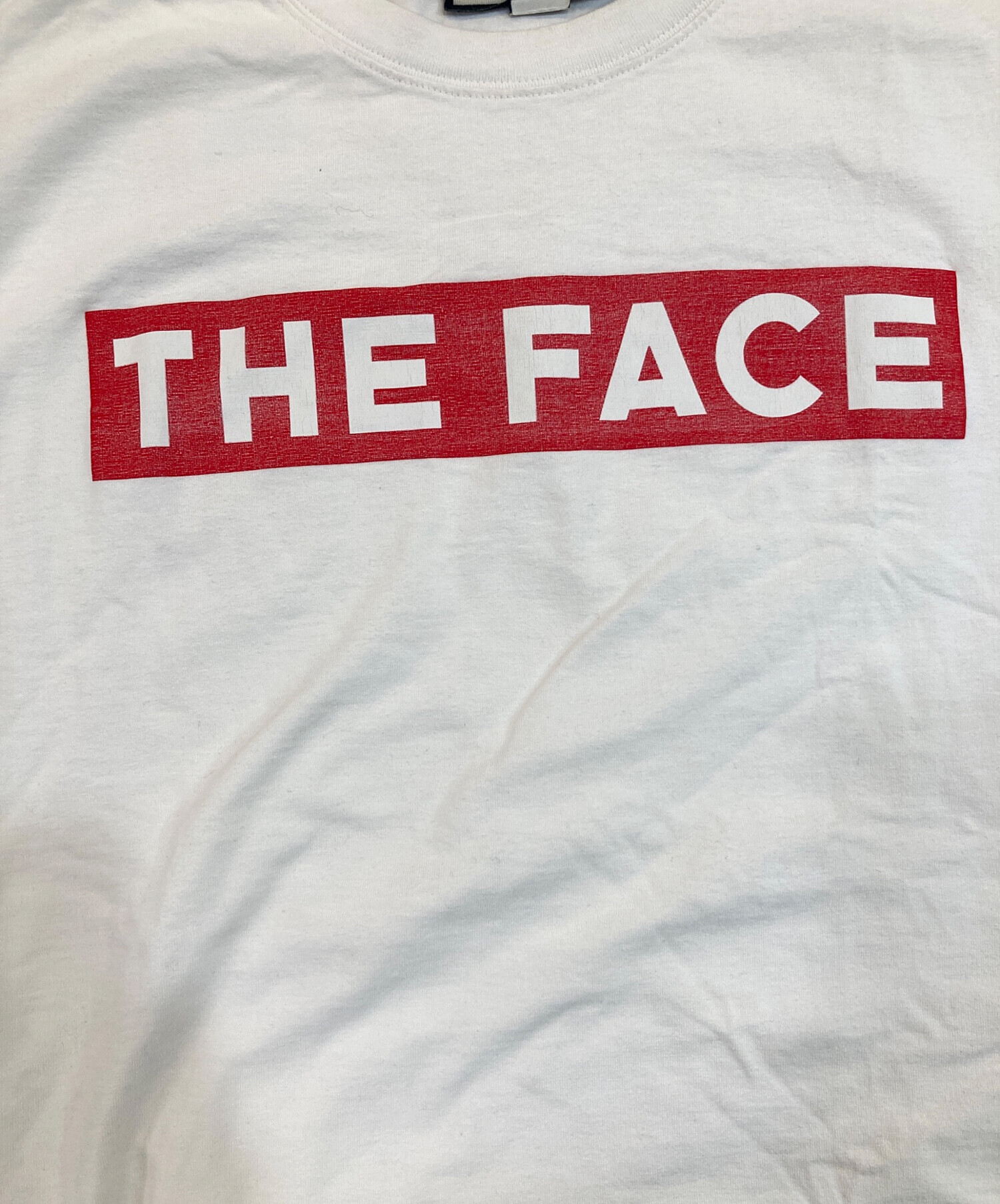 GUCCI THE FACE Tシャツ ホワイト 中古・古着通販】GUCCI (グッチ) THEFACEプリントTシャツ ホワイト