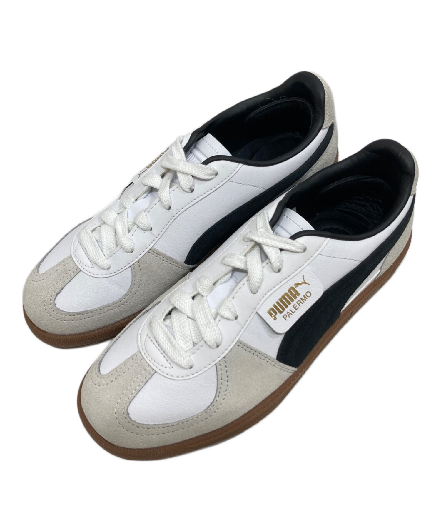 中古・古着通販】PUMA (プーマ) PALERMO LTH/パレルモ レザー ホワイト 