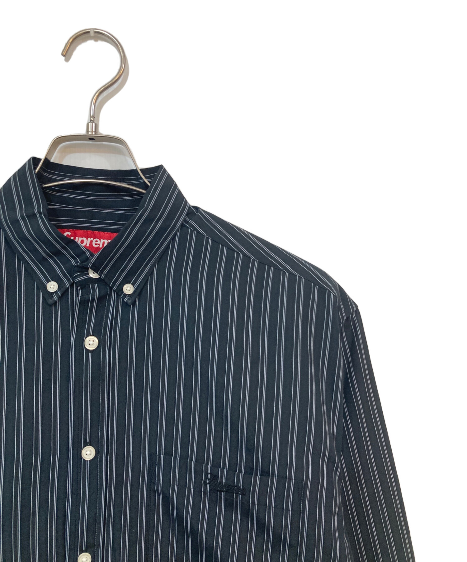 中古・古着通販】SUPREME (シュプリーム) Pinstripe Shirt/ピン