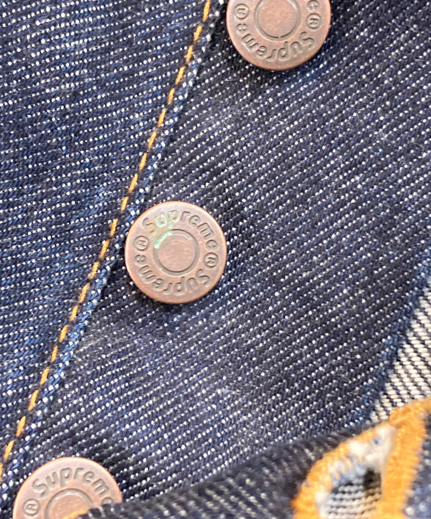 中古・古着通販】SUPREME (シュプリーム) Rigid Loose Fit Selvedge