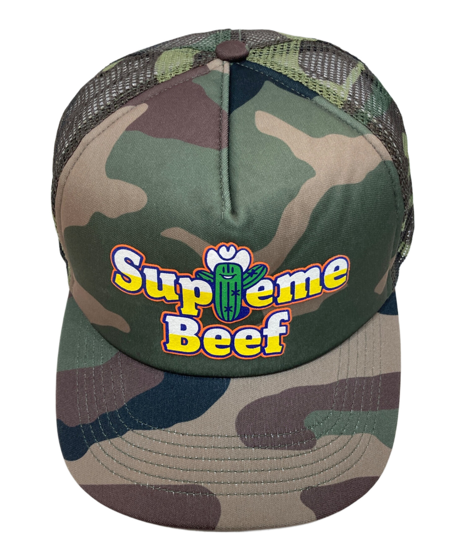 Supreme カーキキャップ 中古・古着通販】SUPREME (シュプリーム) キャップ カーキ｜ブランド