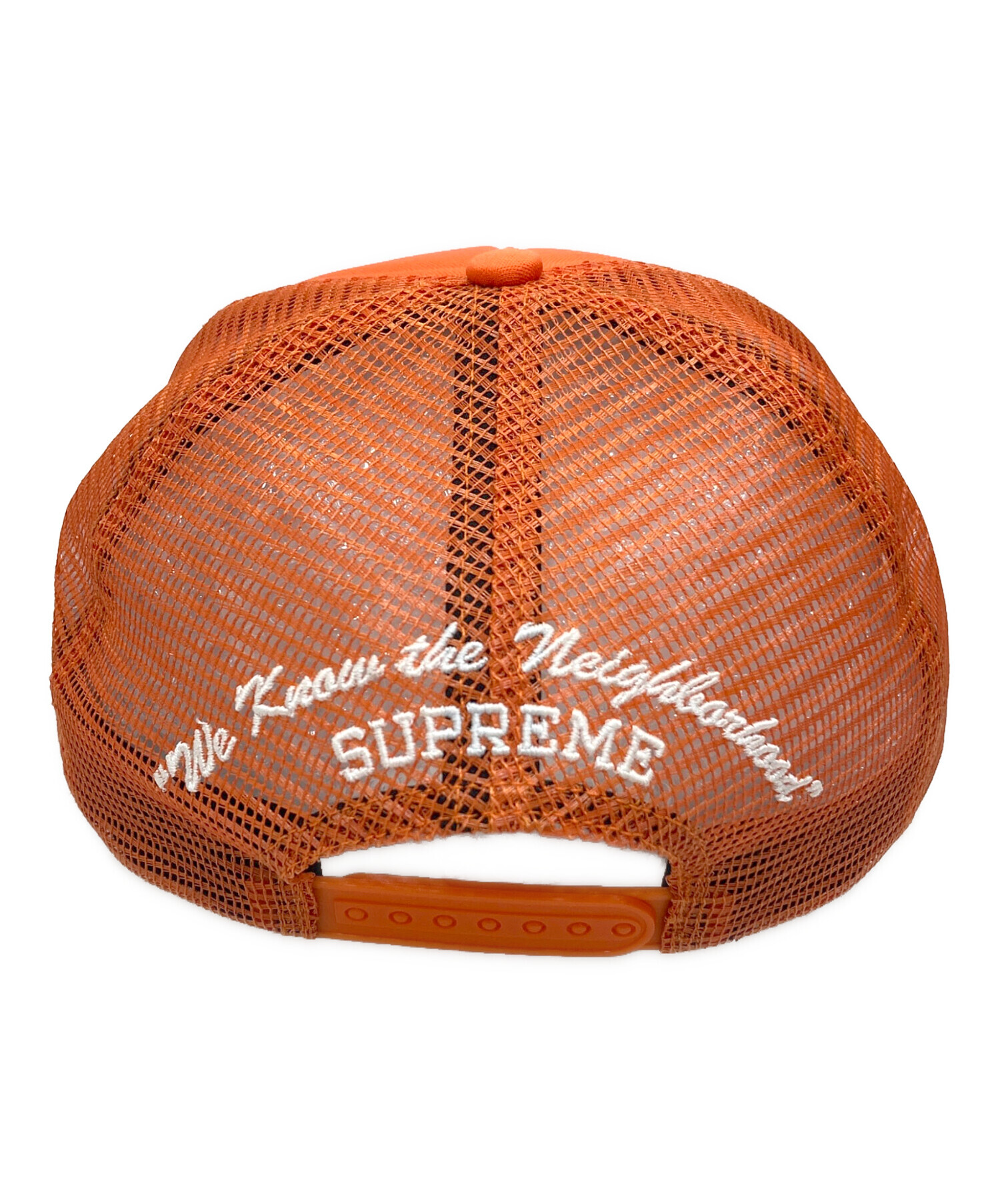 Supreme オレンジ スエード キャップ 中古・古着通販】SUPREME (シュプリーム) キャップ オレンジ｜ブランド