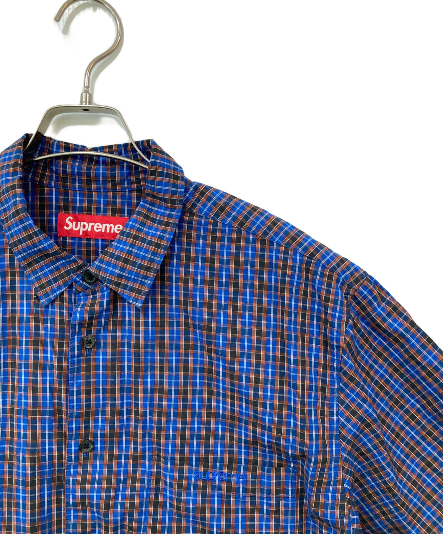 中古・古着通販】SUPREME (シュプリーム) Mini plaid shirt/ミニ 