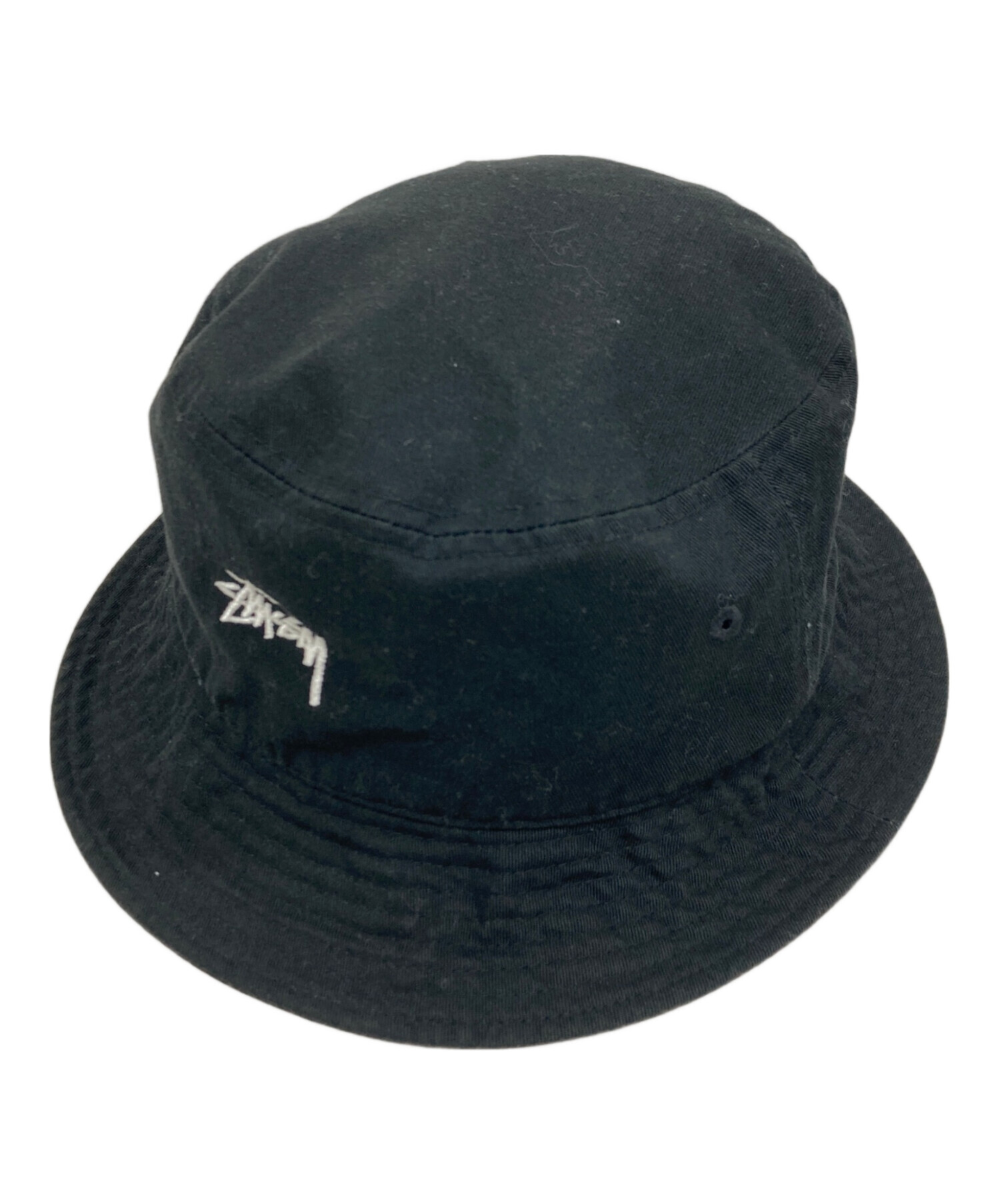 Stussy バケットハット 80s 中古・古着通販】stussy (ステューシー) バケットハット ブラック