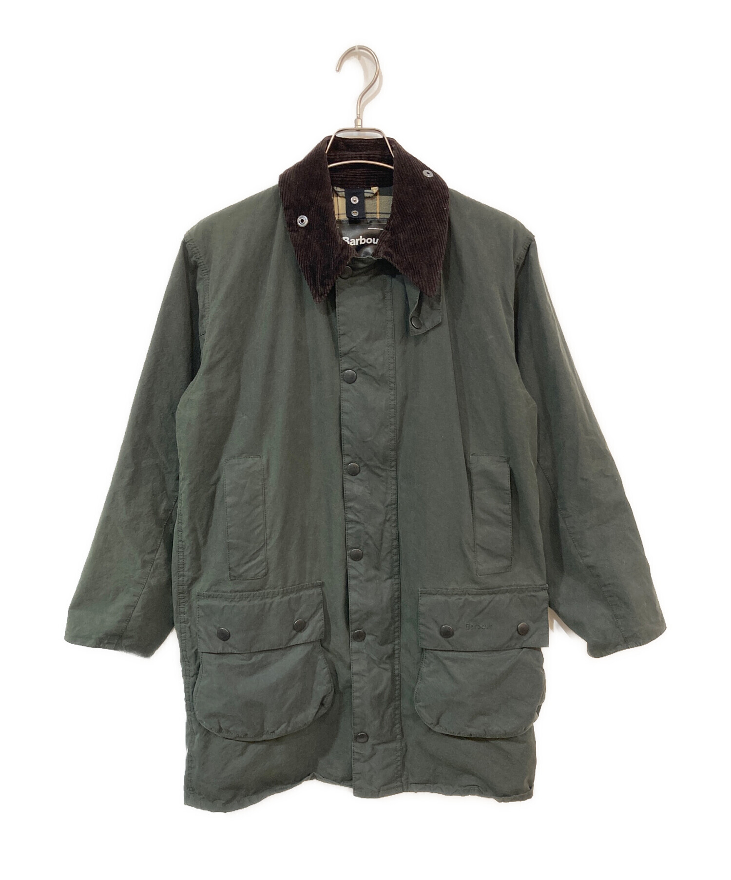 中古・古着通販】Barbour (バブアー) BORDER WAX JACKET ボーダー