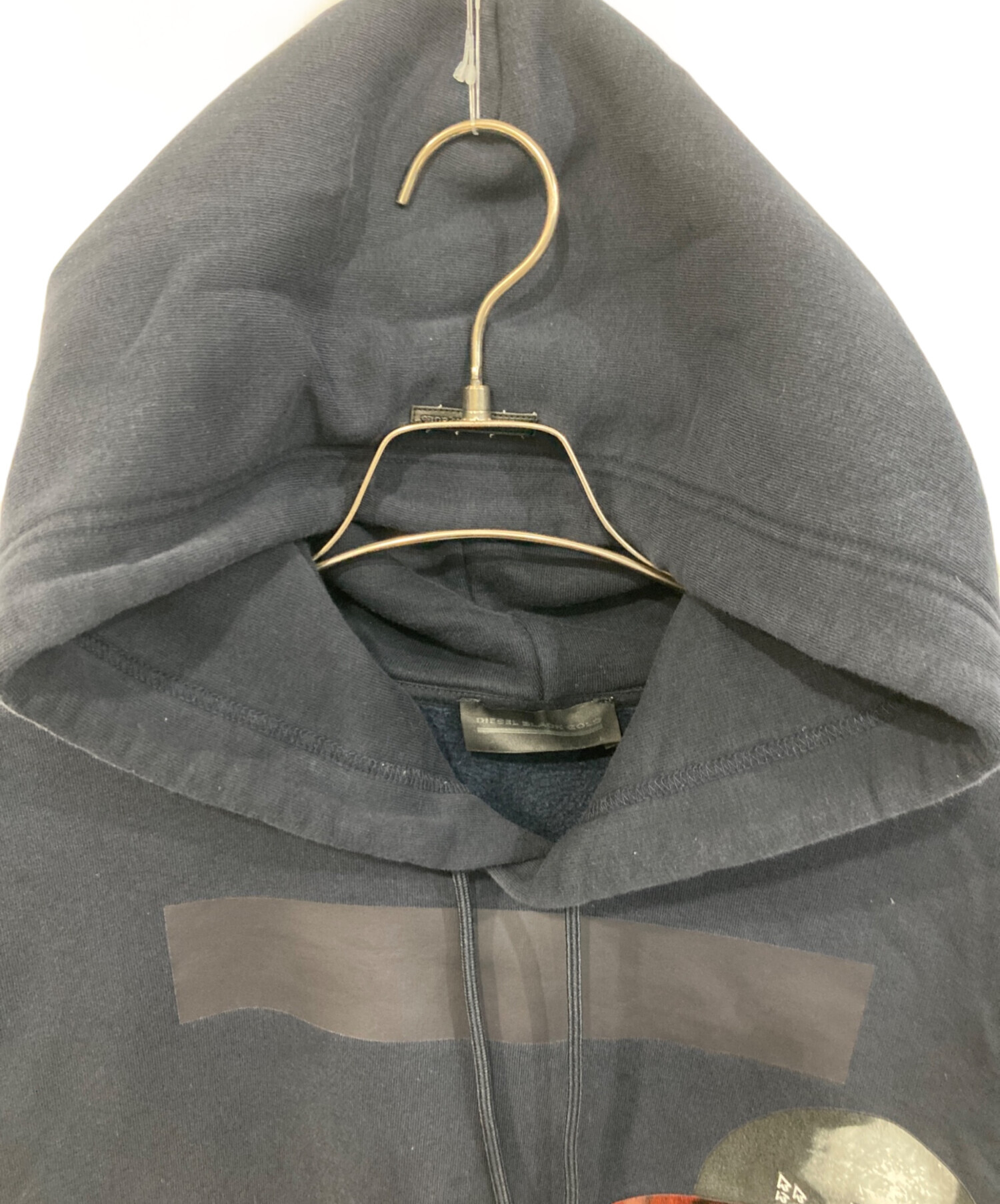 DIESEL - 【ディーゼルブラックゴールド】ショート丈パーカー レーススパンコール イタリア製 中古・古着通販】DIESEL Black Gold (ディーゼル ブラック ゴールド