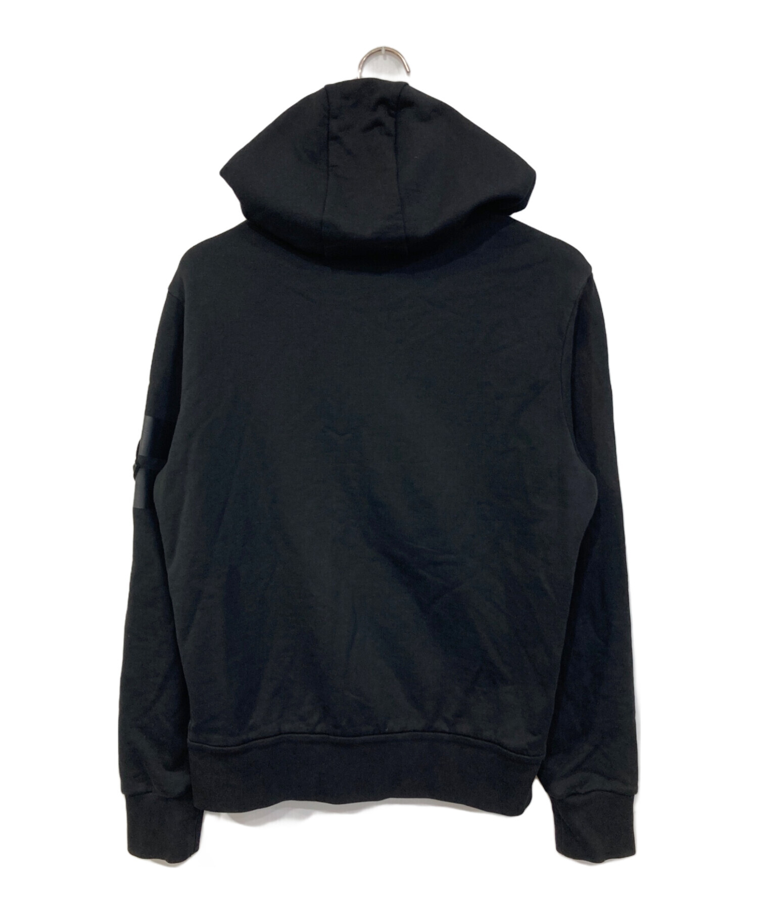美品「MONCLER ジップパーカー 黒L 正規品 定価11万円」 MONCLER（モンクレール） Zip Up Hoodie フーディ パーカー ジップ