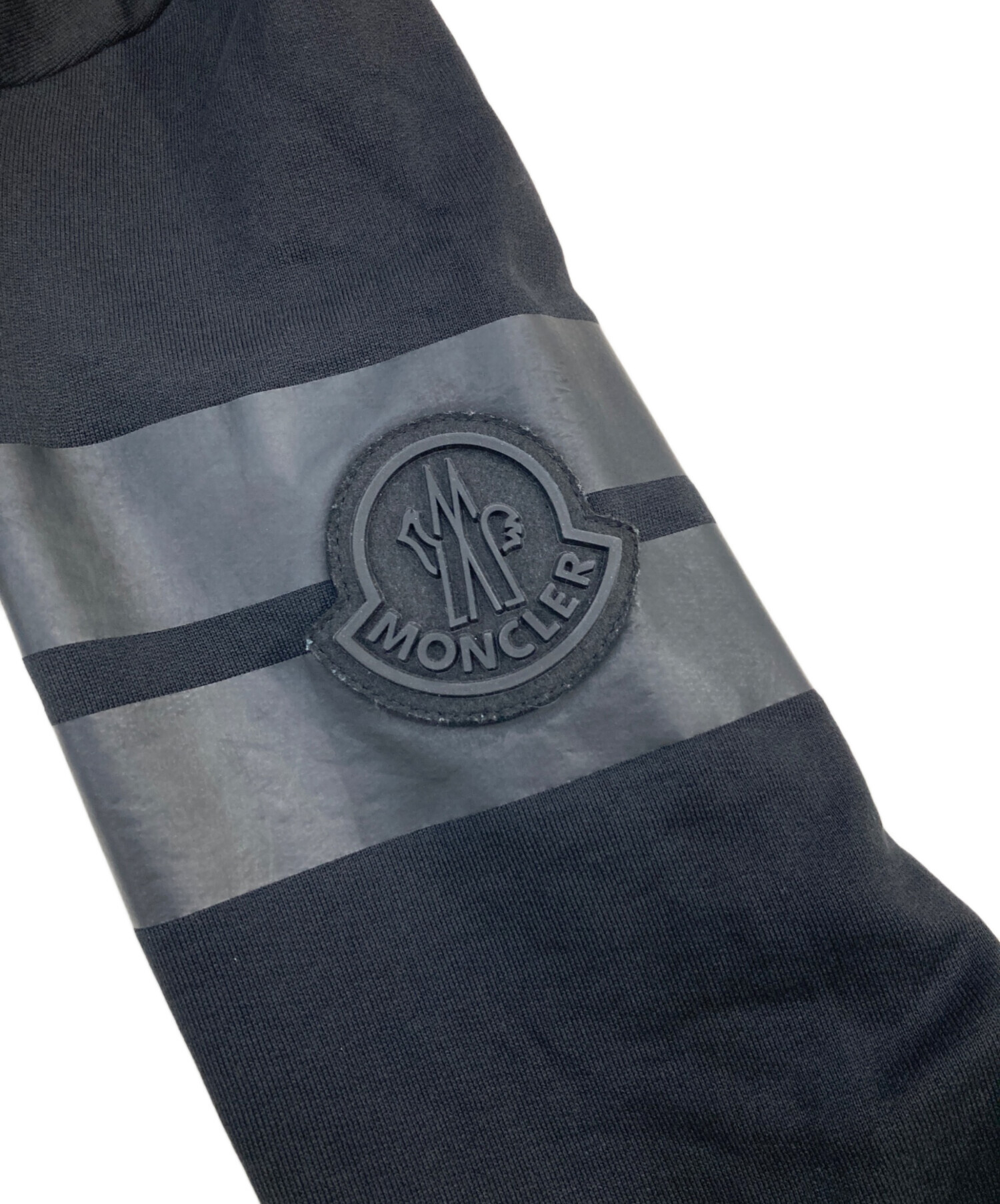中古・古着通販】MONCLER (モンクレール) ジップパーカー ブラック