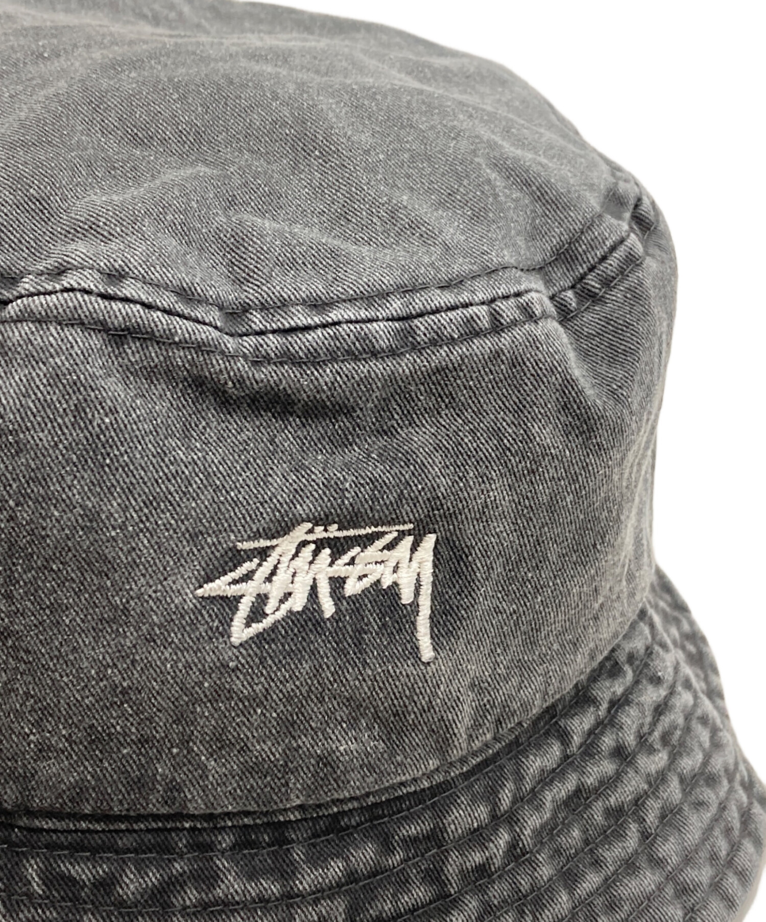 中古・古着通販】stussy (ステューシー) Washed Stock Bucket Hat