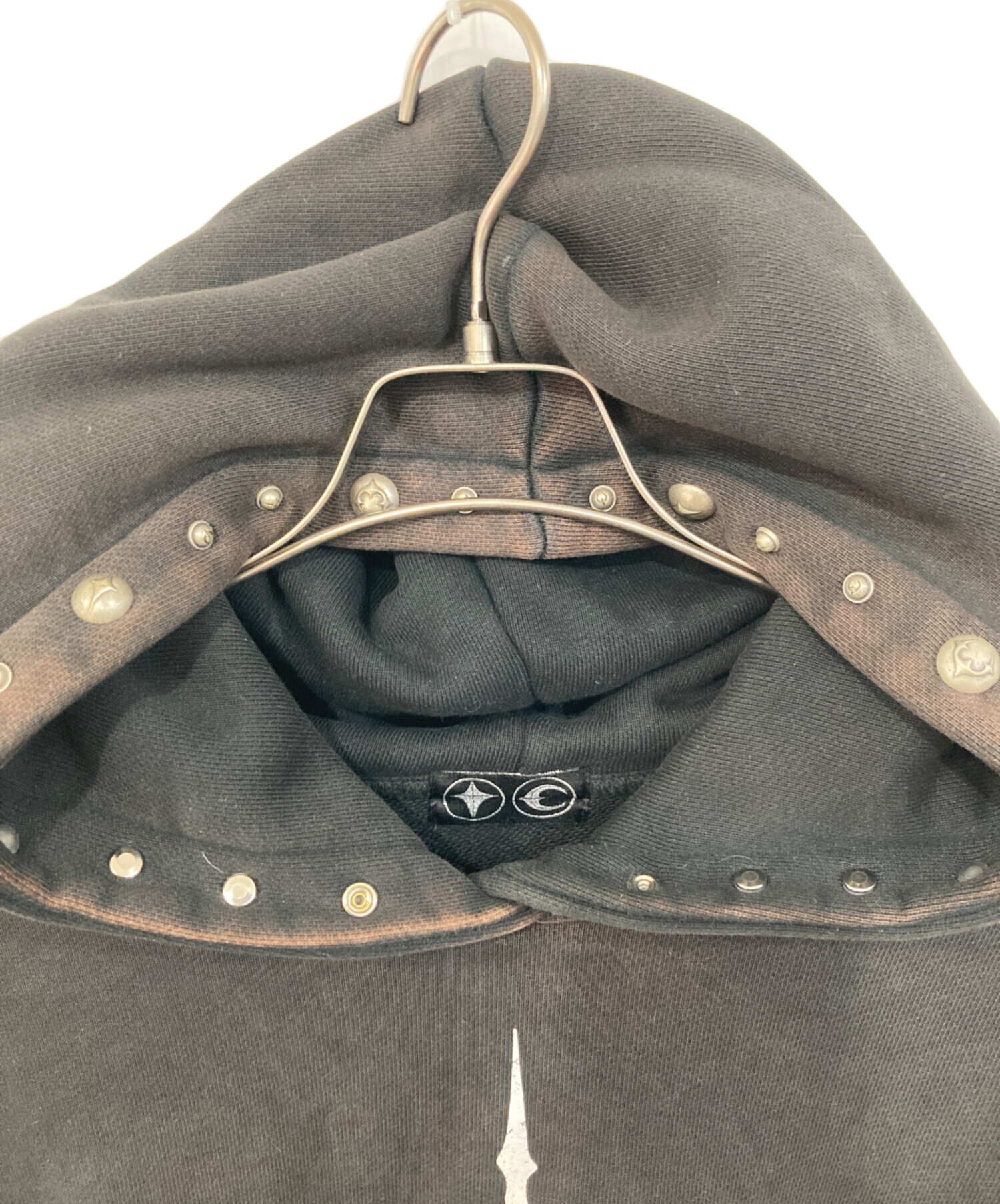 中古・古着通販】THUG CLUB (サグ クラブ) Peace Stud Hoodie/ピース