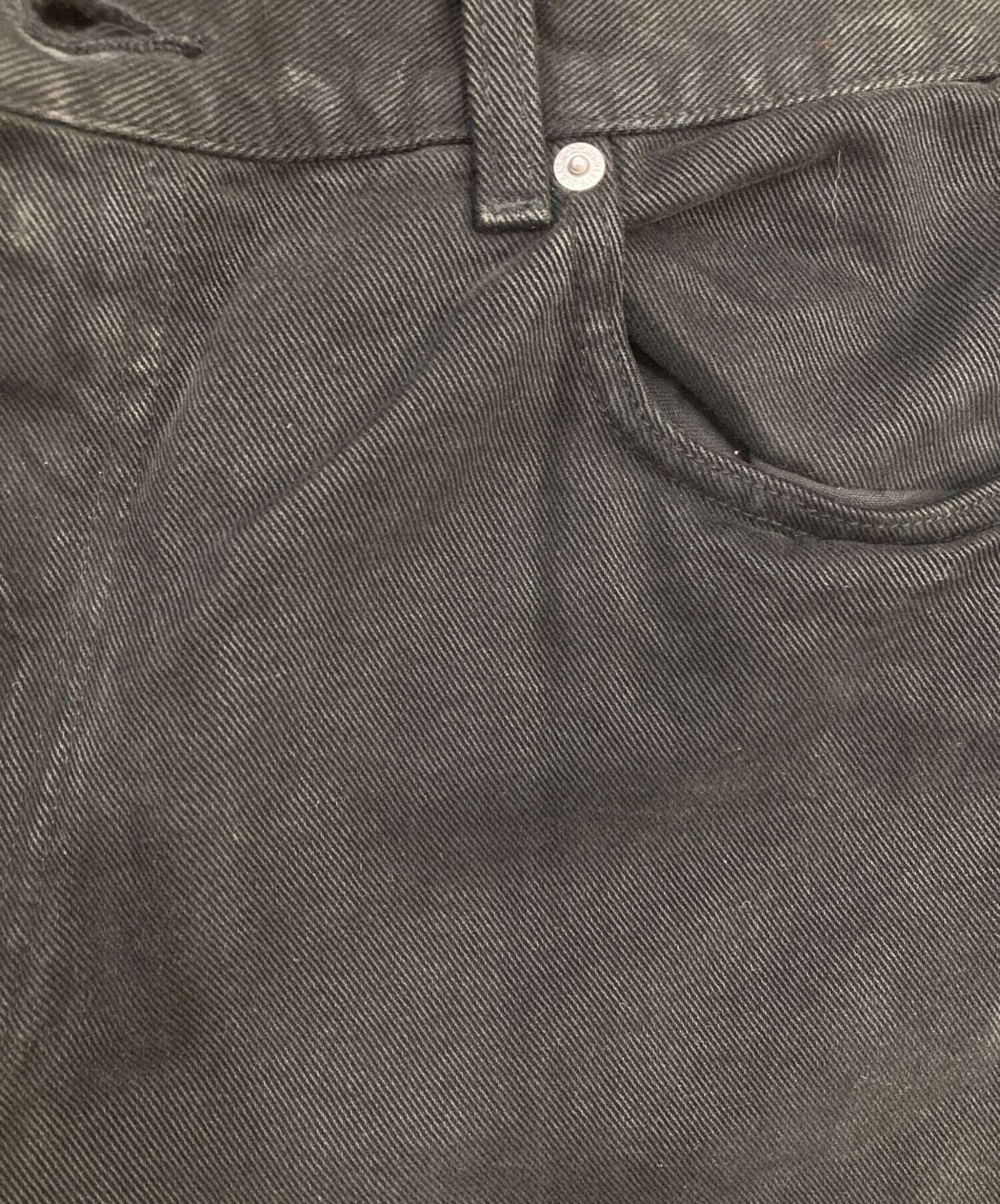 新品未使用 カルバンクライン 36 ブラック 中古・古着通販】Calvin Klein (カルバンクライン) ブラックデニム