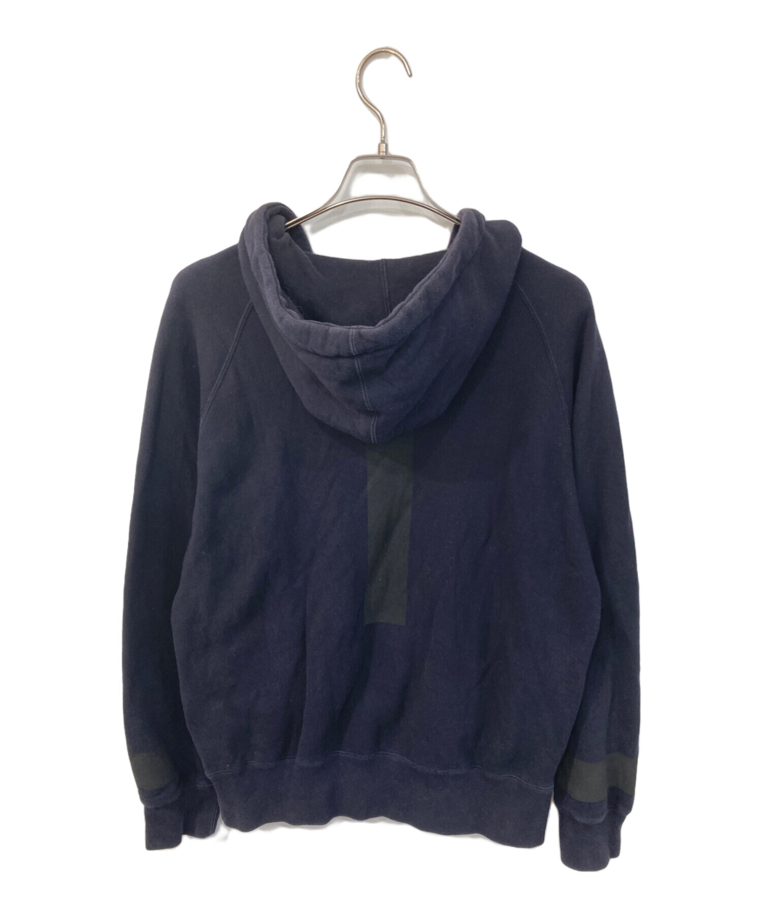 中古・古着通販】sacai (サカイ) ジップパーカー ネイビー サイズ:2