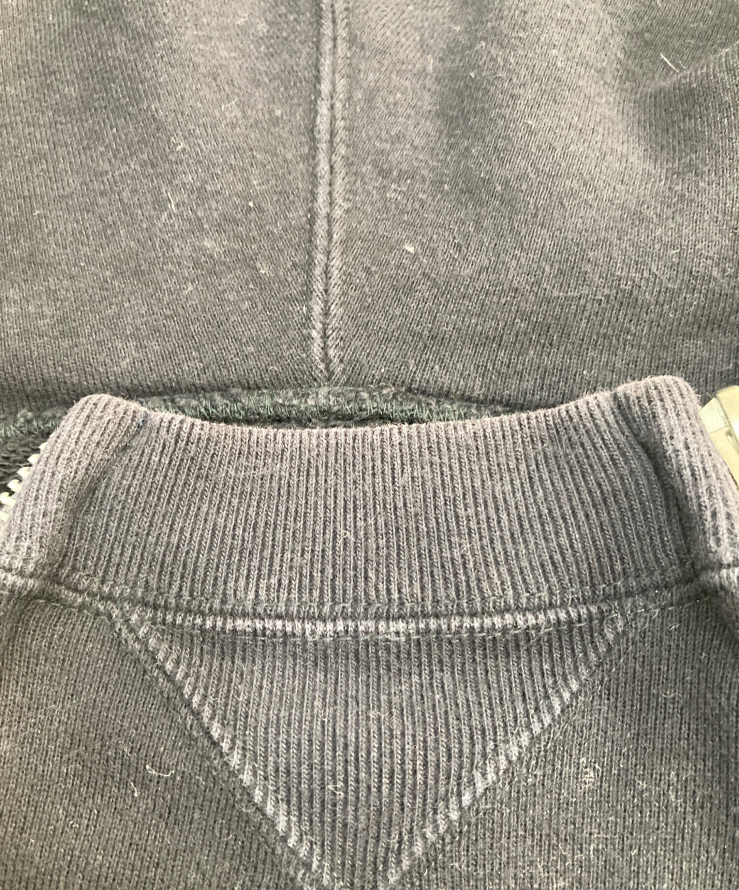 中古・古着通販】sacai (サカイ) ジップパーカー ネイビー サイズ:2