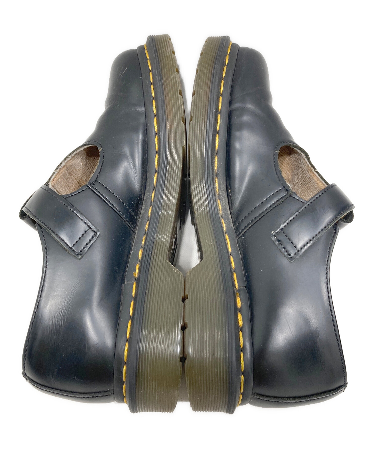 【値下げしました】Dr. Martens POLLEY UK4 ブラック 中古・古着通販】Dr.Martens (ドクターマーチン) POLLEY/ポリー