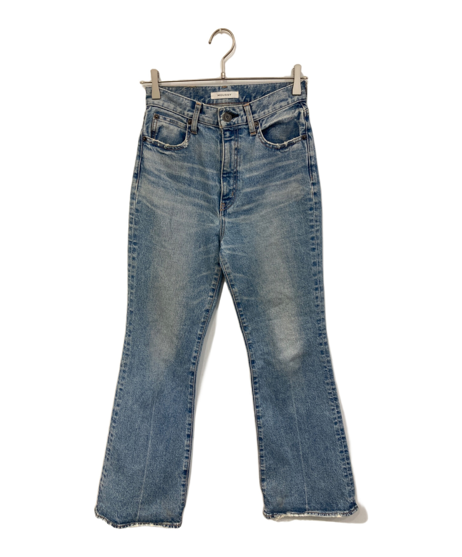 中古・古着通販】moussy (マウジー) MVS FLAREデニムパンツ インディゴ