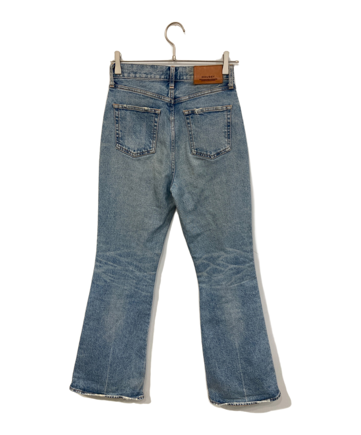 中古・古着通販】moussy (マウジー) MVS FLAREデニムパンツ インディゴ
