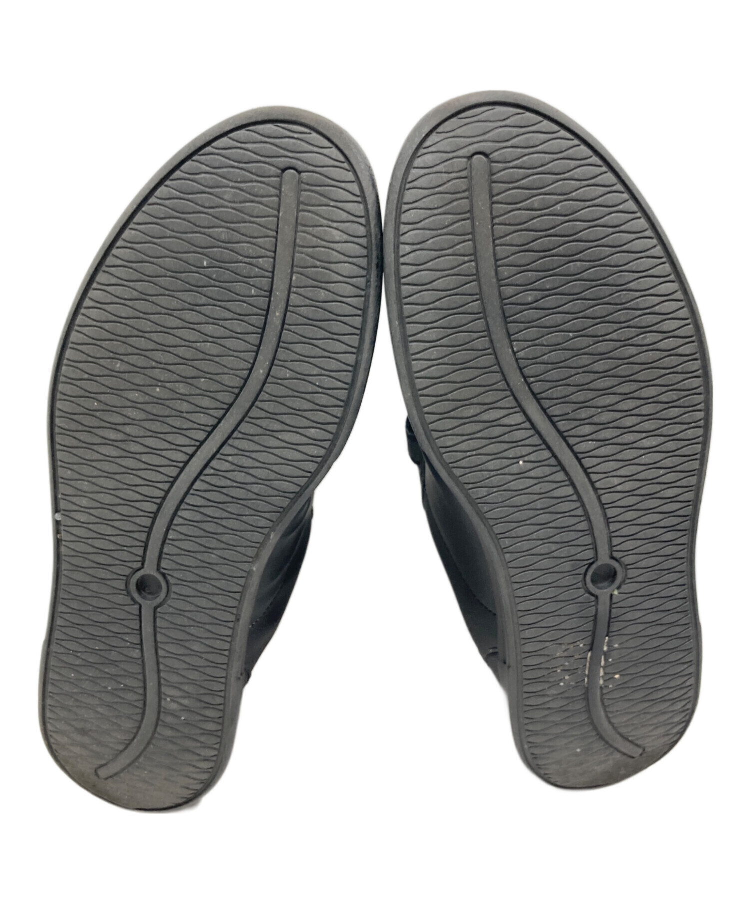 中古・古着通販】CLARKS (クラークス) ベルクロスニーカー ブラック 