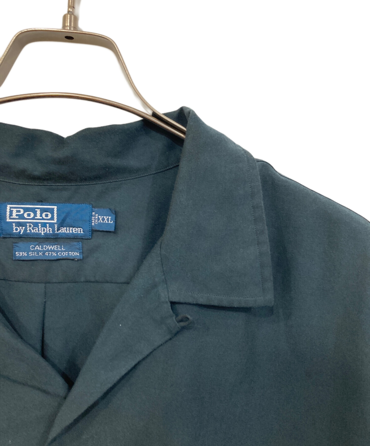 ネイビー グリーン ralph lauren caldwell オープンカラー 中古・古着通販】POLO RALPH LAUREN (ポロ・ラルフローレン) CALDWELL
