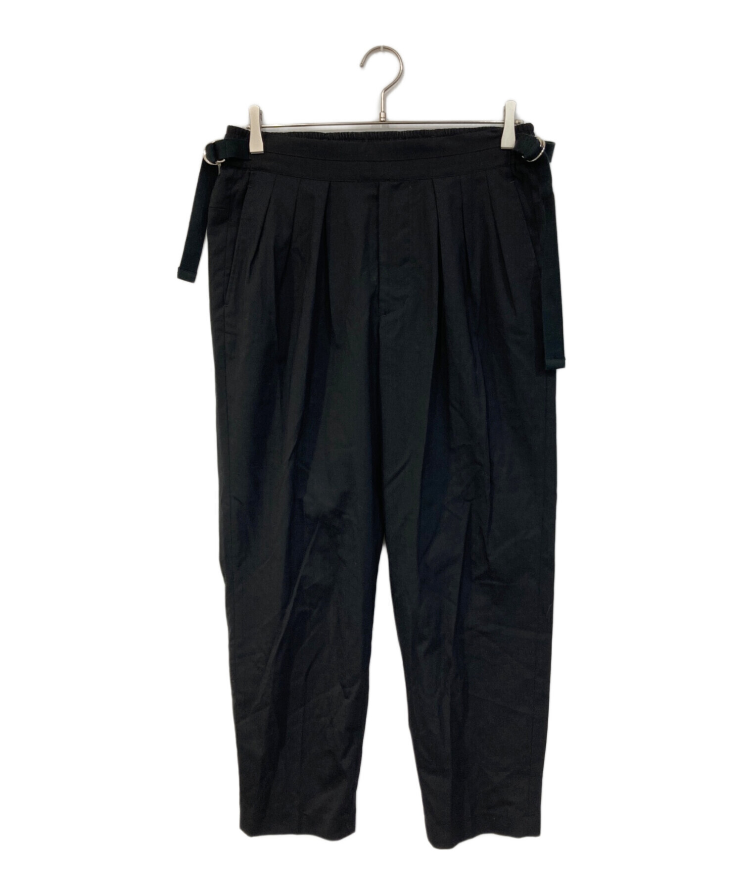 中古・古着通販】sayatomo (サヤトモ) Hakama Slacks ブラック サイズ