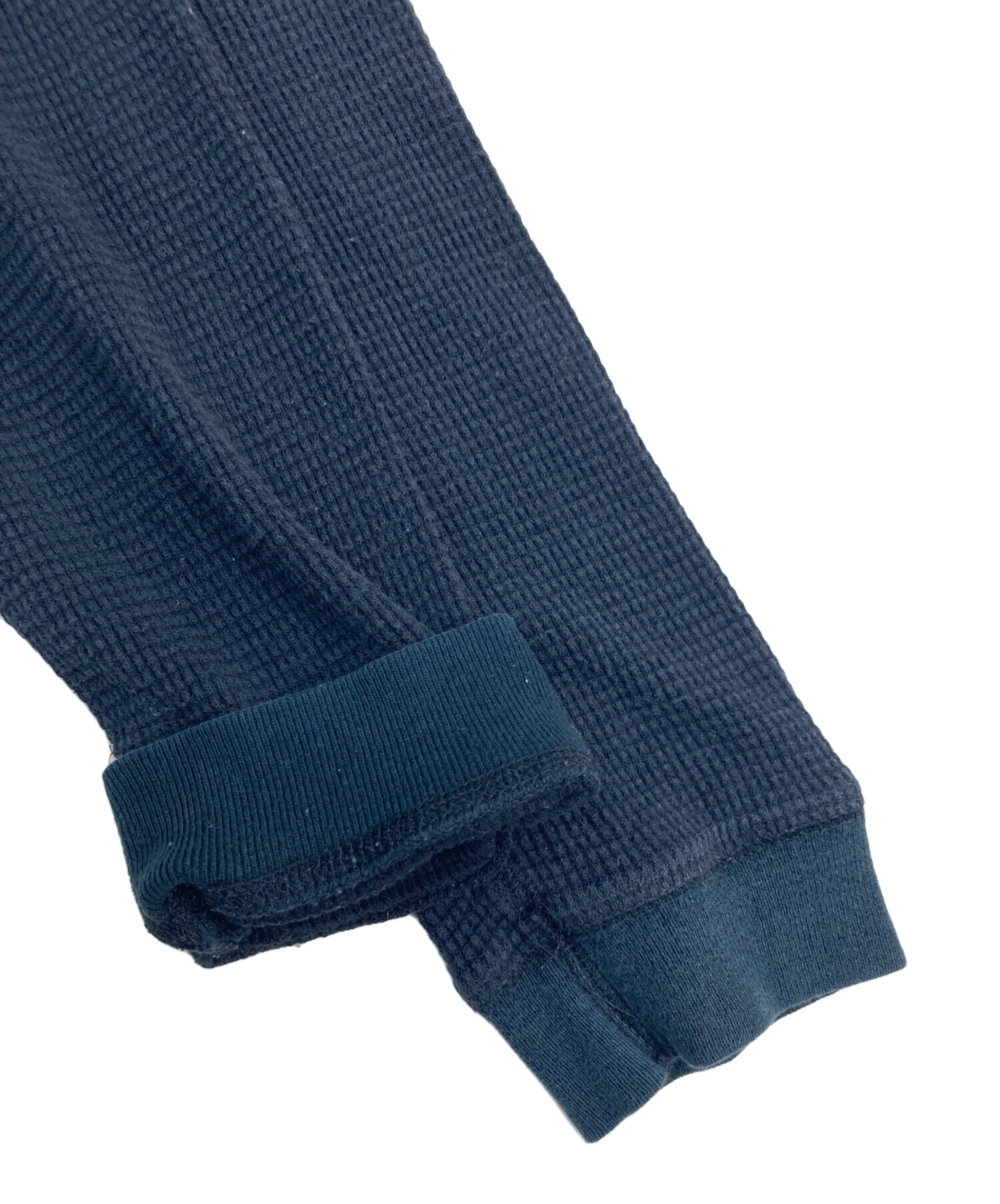 中古・古着通販】stussy (ステューシー) サーマルカットソー ブラック 