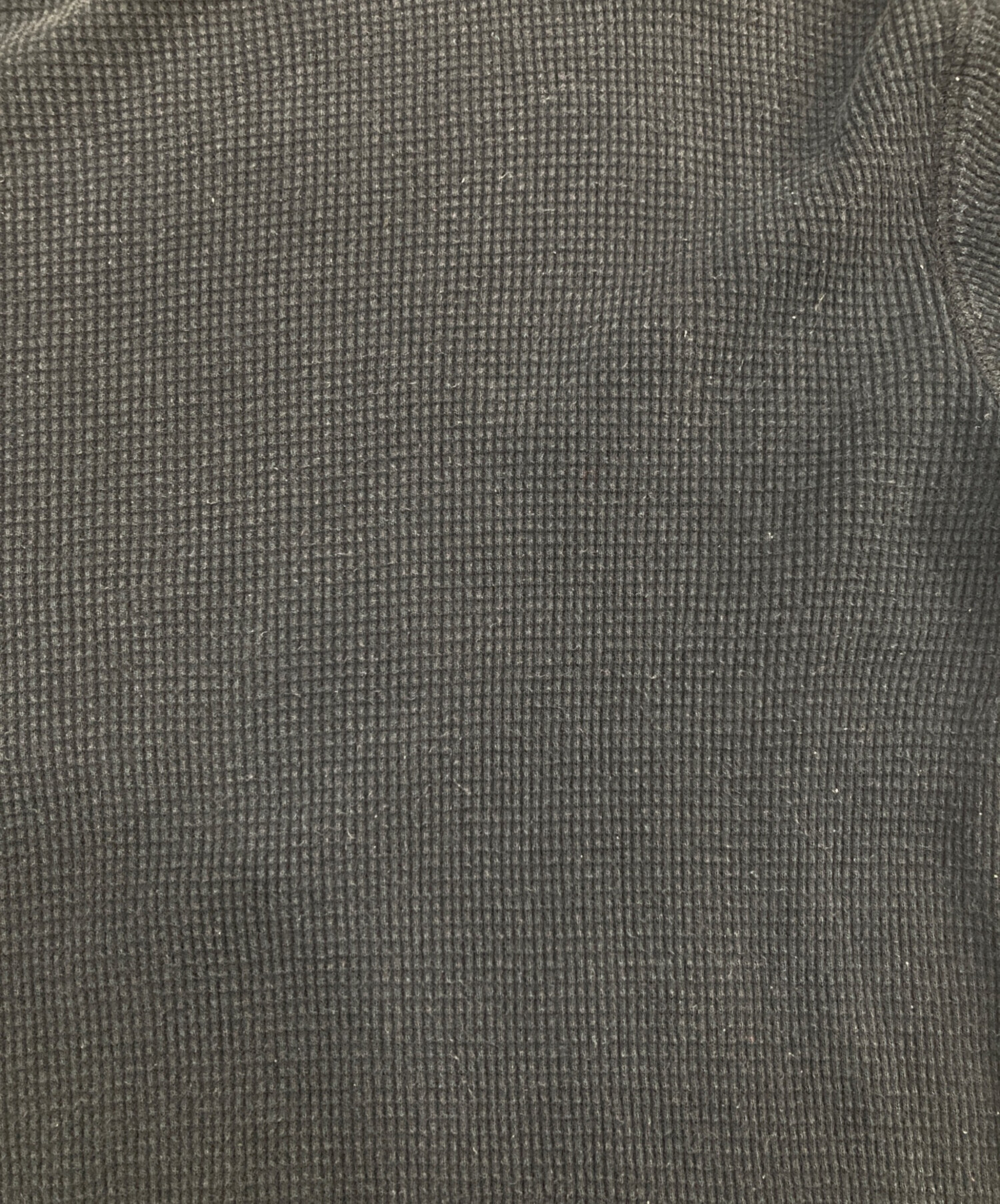 中古・古着通販】stussy (ステューシー) サーマルカットソー ブラック 