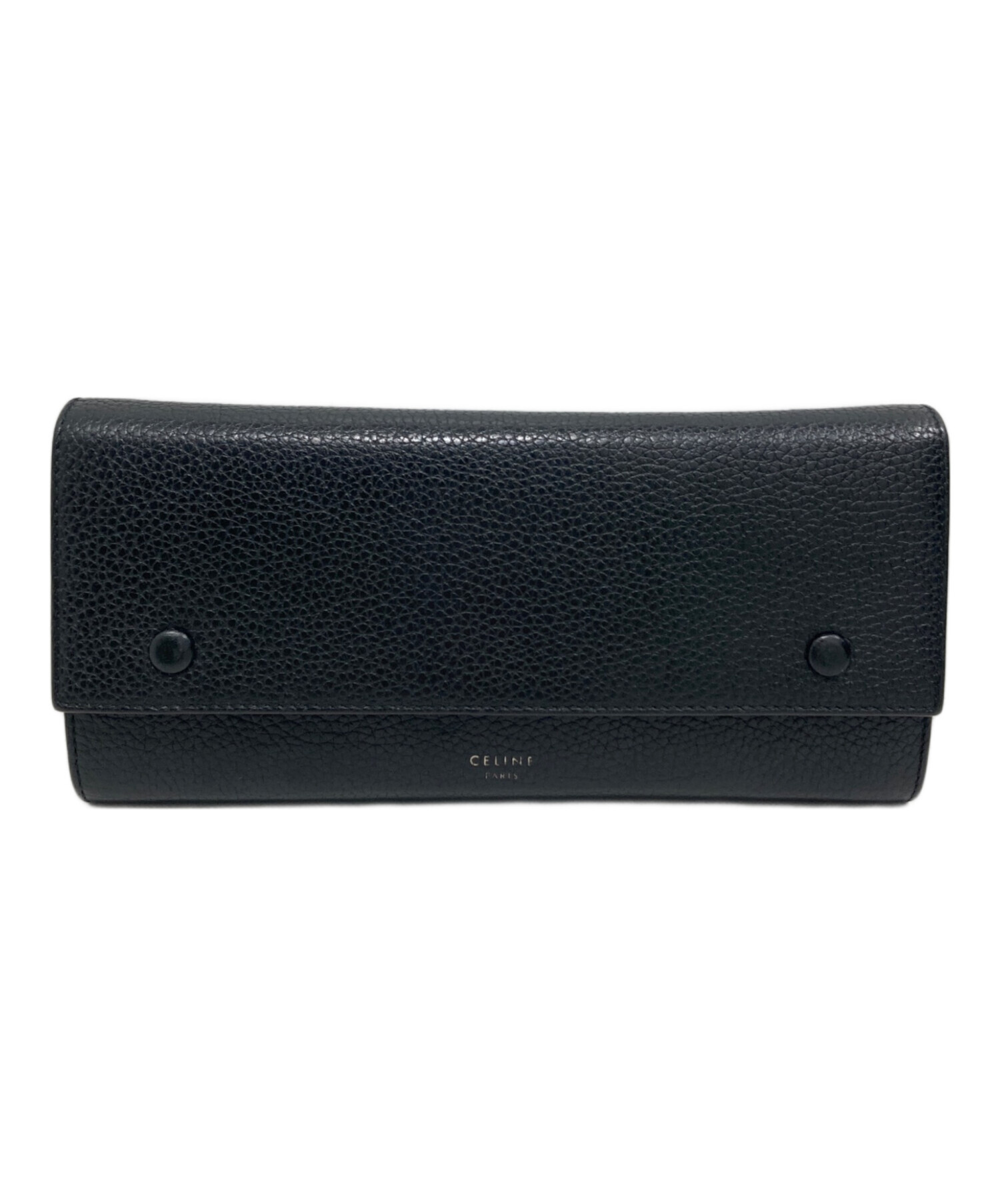 中古・古着通販】CELINE (セリーヌ) ラージフラップウォレット 