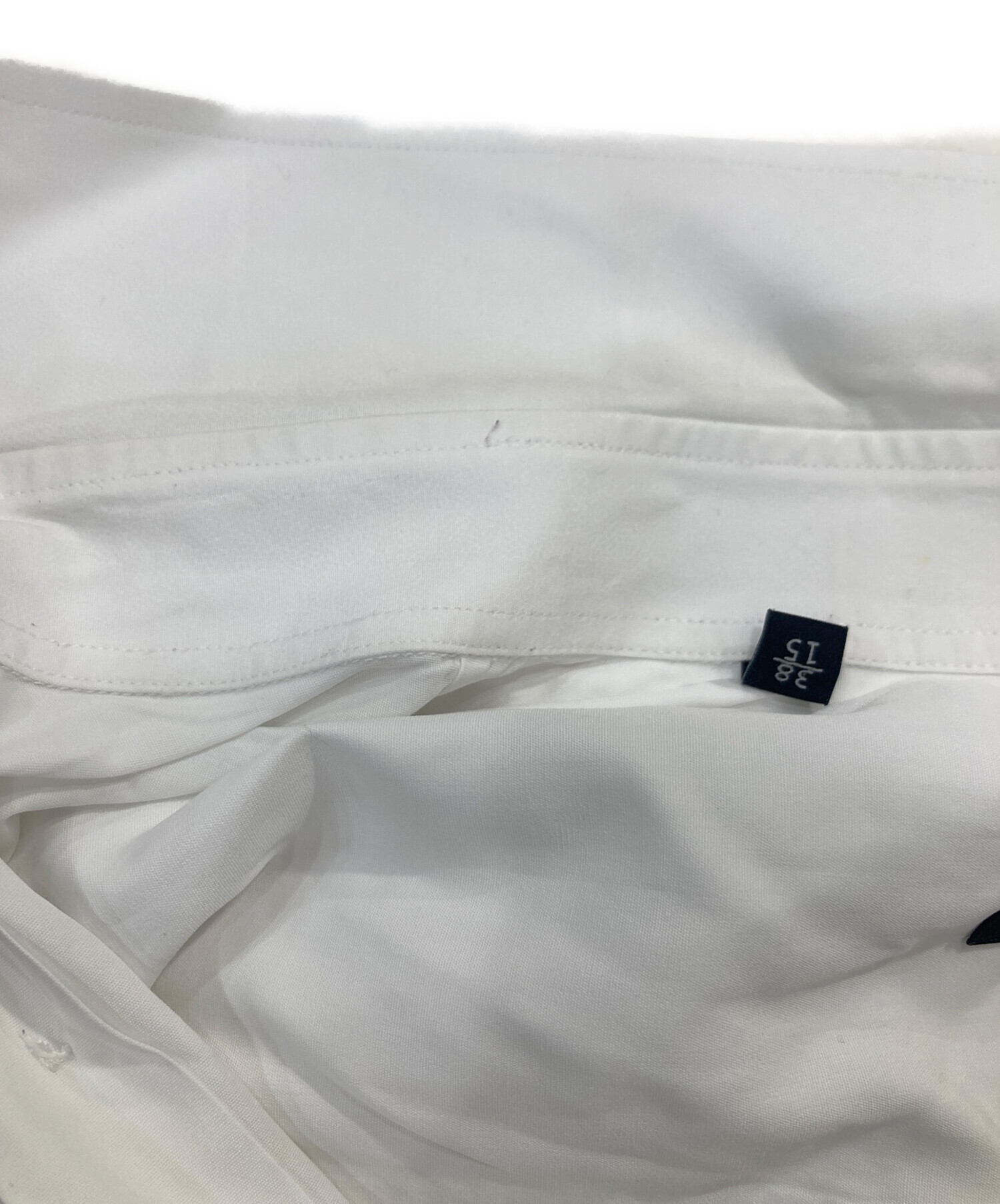 中古・古着通販】GUCCI (グッチ) 長袖シャツ ホワイト サイズ:15/38