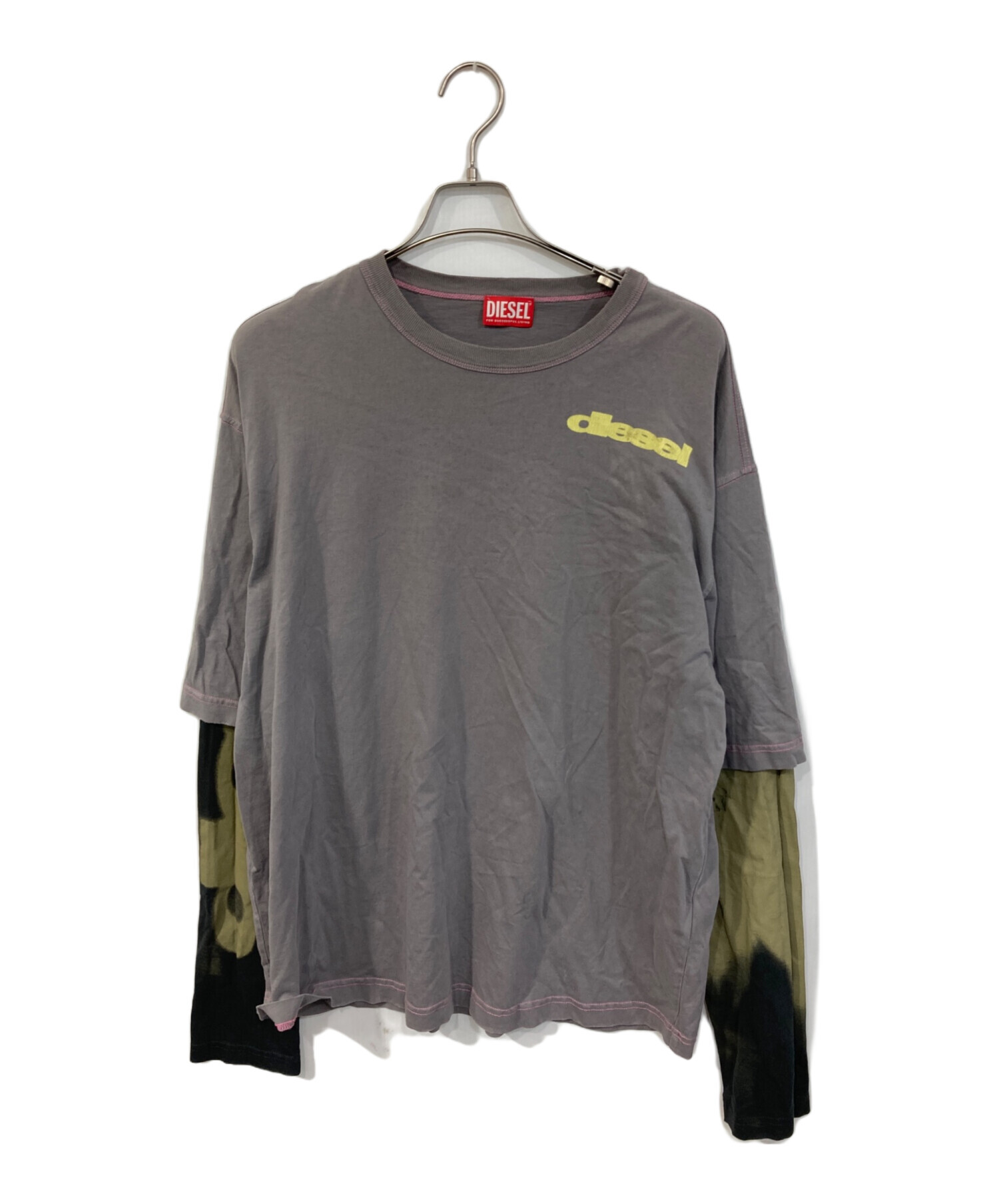 中古・古着通販】DIESEL (ディーゼル) ロングスリーブカットソー 