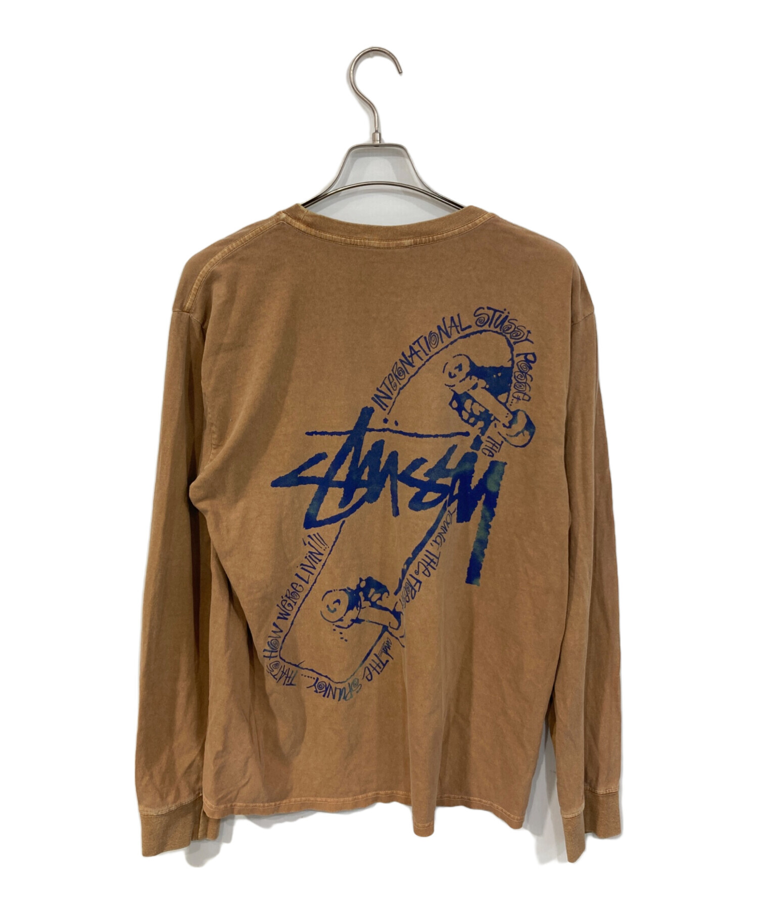 中古・古着通販】stussy (ステューシー) Skate Posse Pigment Dyed L/S