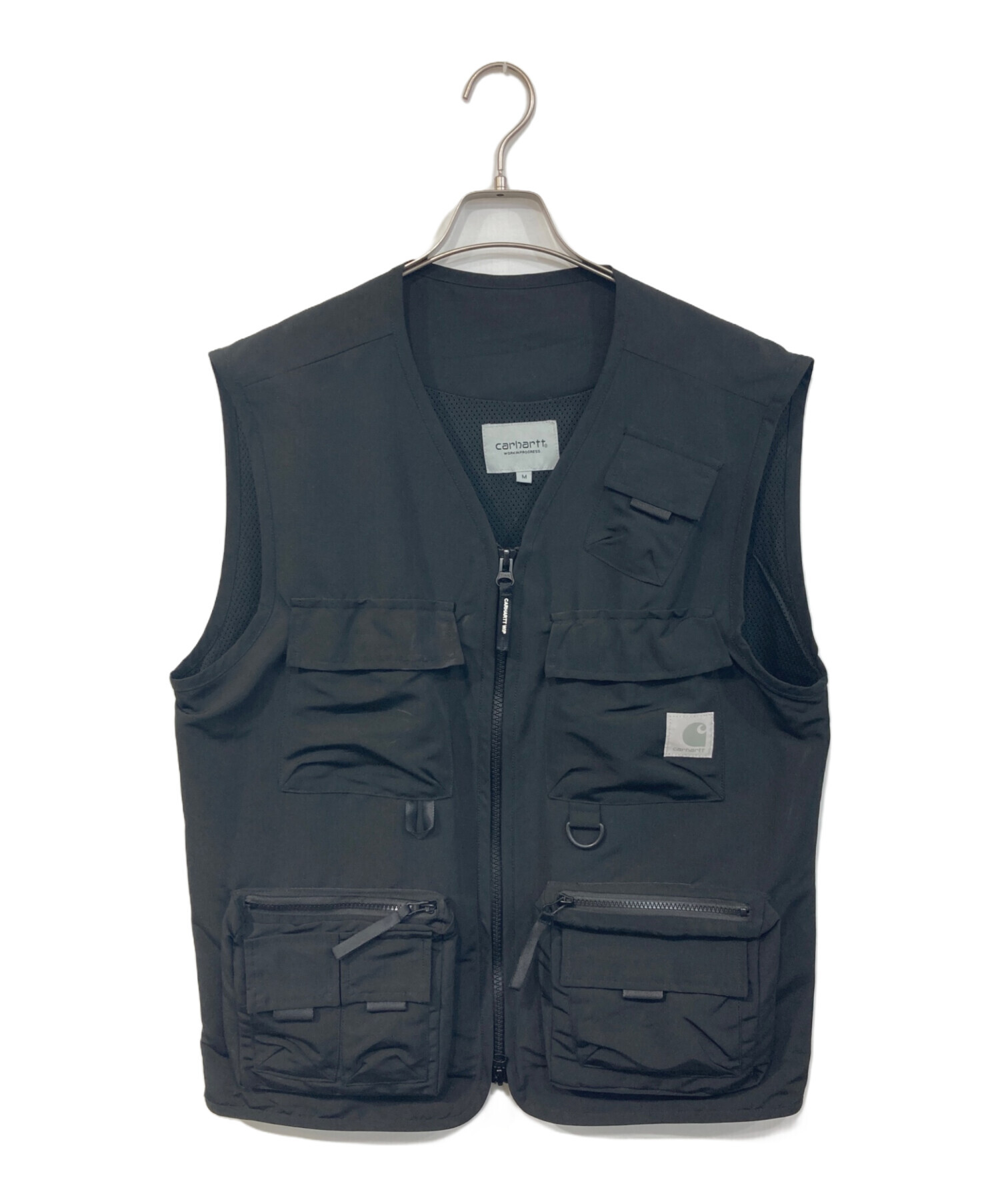 Carhartt ELMWOODVEST ブラック Mサイズ 中古・古着通販】CarHartt (カーハート) Elmwood Vest ブラック サイズ