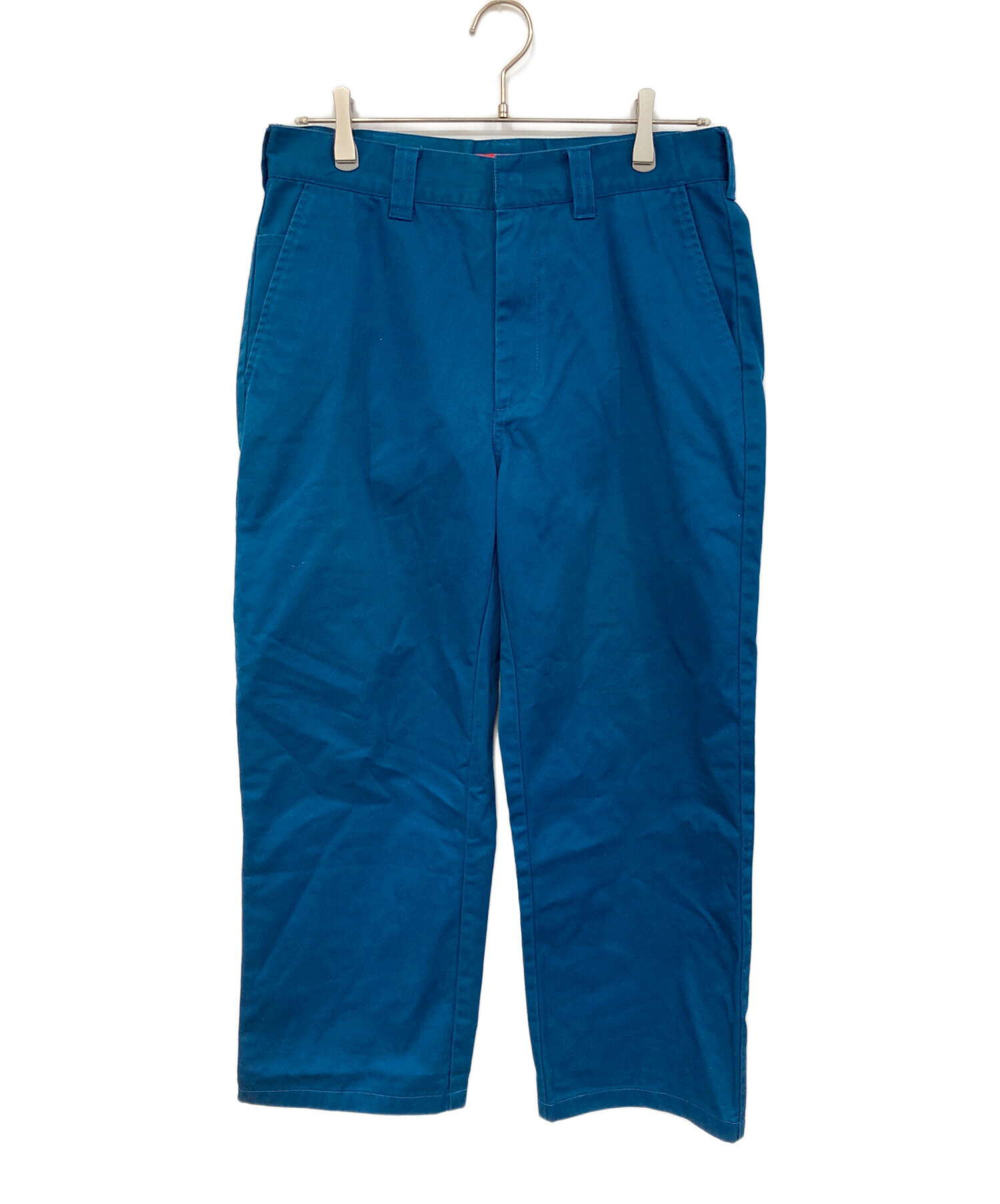 Supreme 青色パンツ 中古・古着通販】SUPREME (シュプリーム) ワークパンツ ブルー サイズ
