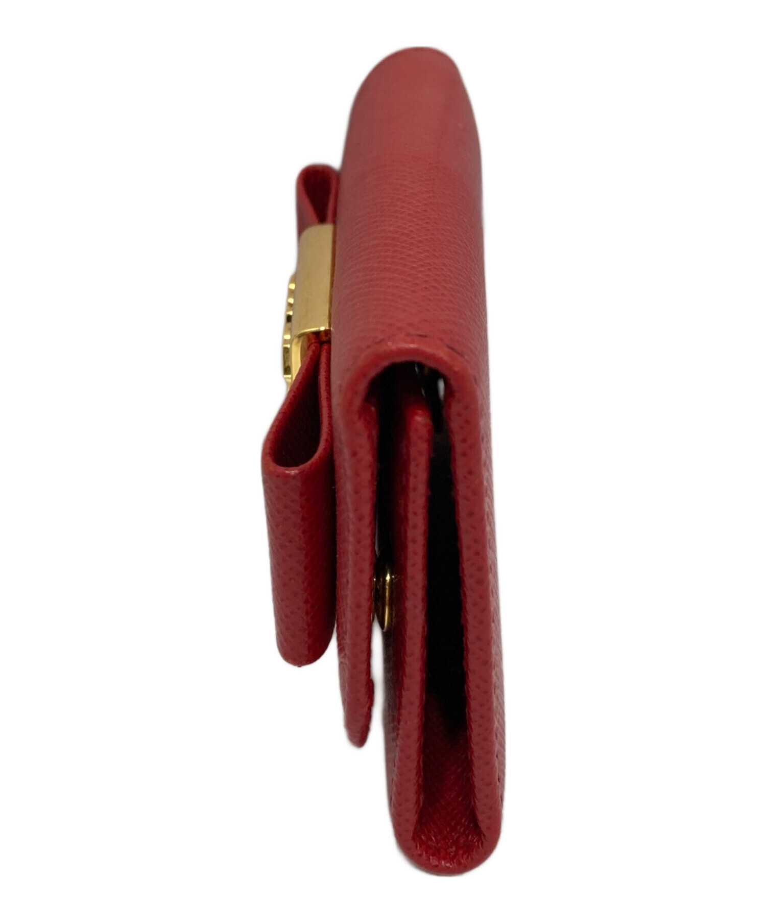 中古・古着通販】PRADA (プラダ) サフィアーノレザー リボン6連キー