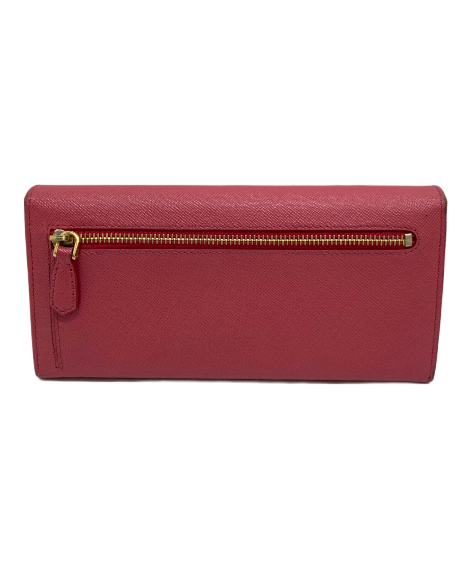 中古・古着通販】PRADA (プラダ) カードケース付きサフィアーノレザー