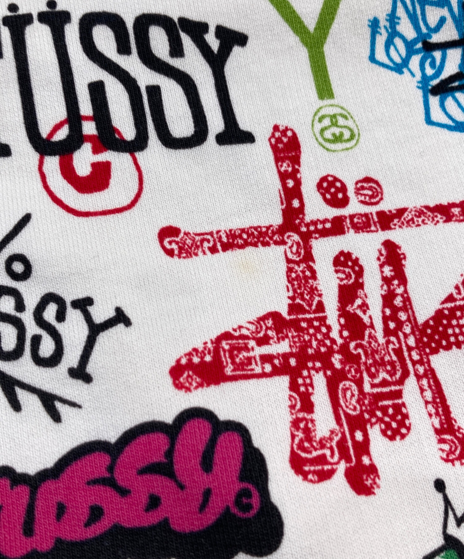 中古・古着通販】stussy (ステューシー) 歴代ロゴプリントジップ