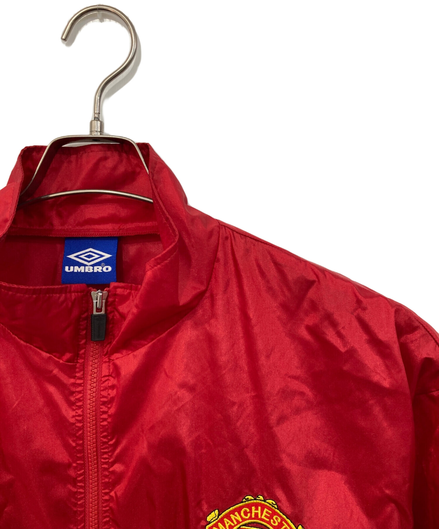 UMBRO マンチェスターユナイテッド 93-94 公式ナイロンジャケット 92-94 UMBRO マンチェスターユナイテッド サッカー トラックジャケット