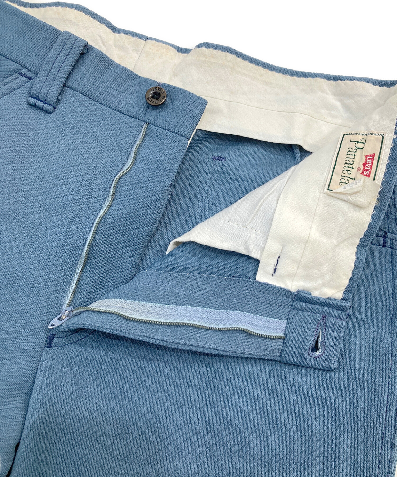 70s リーバイス PANATELA スラックス フレア グレー W31 中古・古着通販】LEVI'S (リーバイス) 70's Panatela/パナテラ フレア