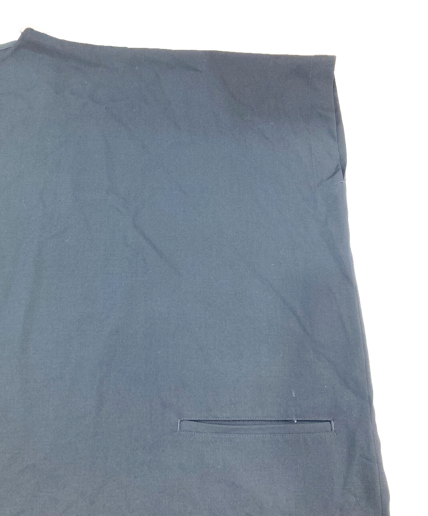 中古・古着通販】LIMI feu (リミフゥ) Gabardine Big Simple Dress 