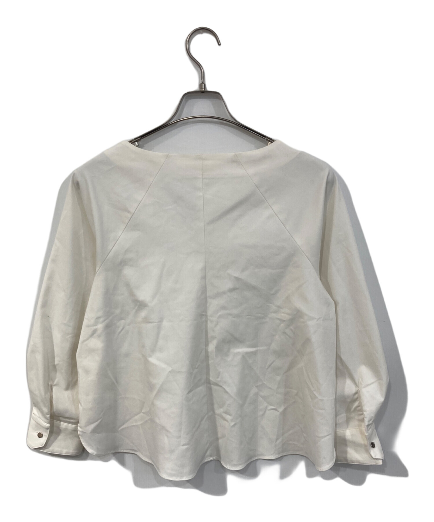新品タグ付き liten Tie Sleeve Blouse ホワイト 【公式通販】