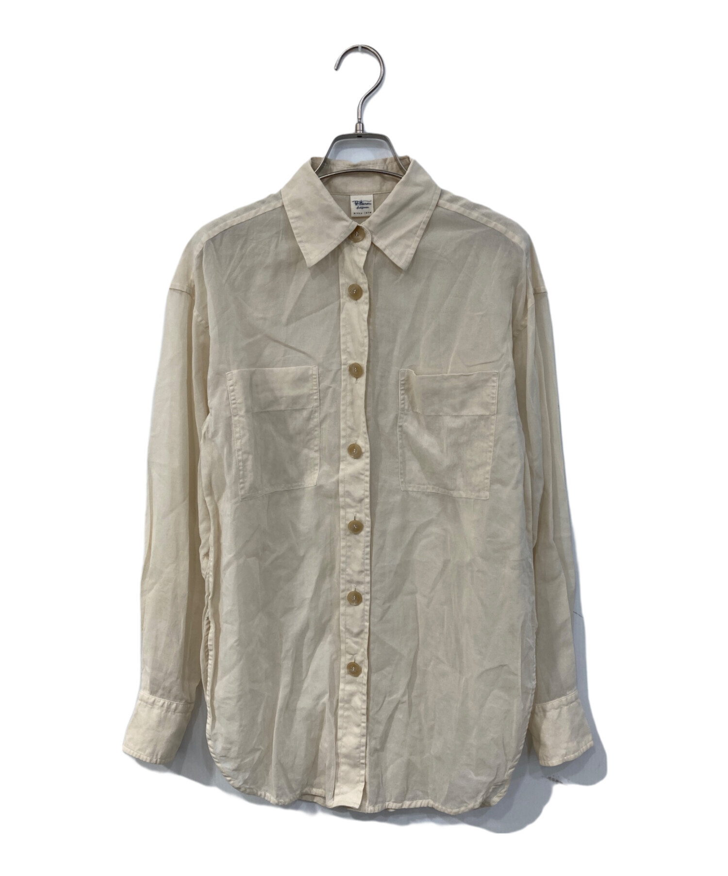 Ron Herman California カジュアルシャツ S 茶 【古着】【中古】【送料無料】 Ron Herman California（ロンハーマンカリフォルニア）カジュアル